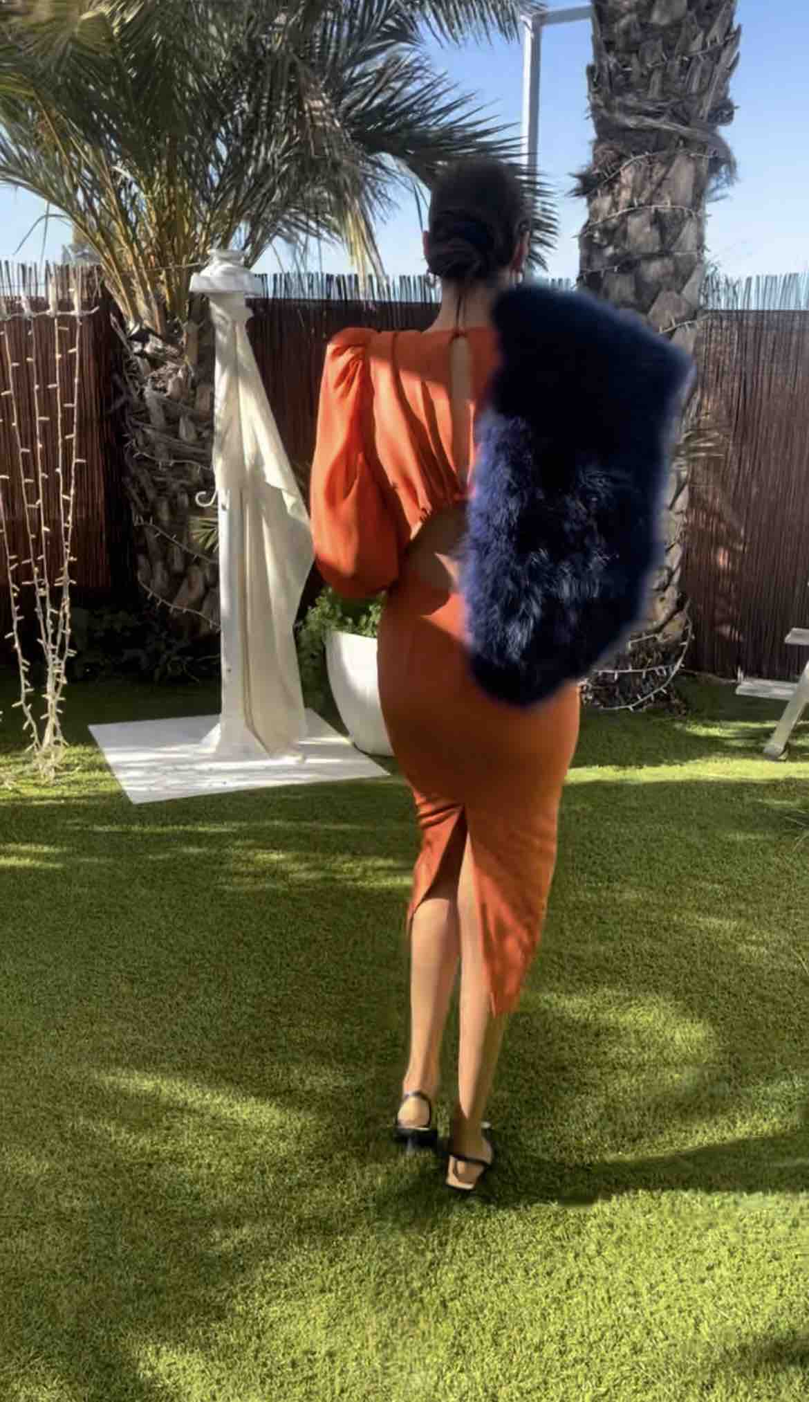 Vestido de boda color naranja Marisol Trend — foto 3 de 3