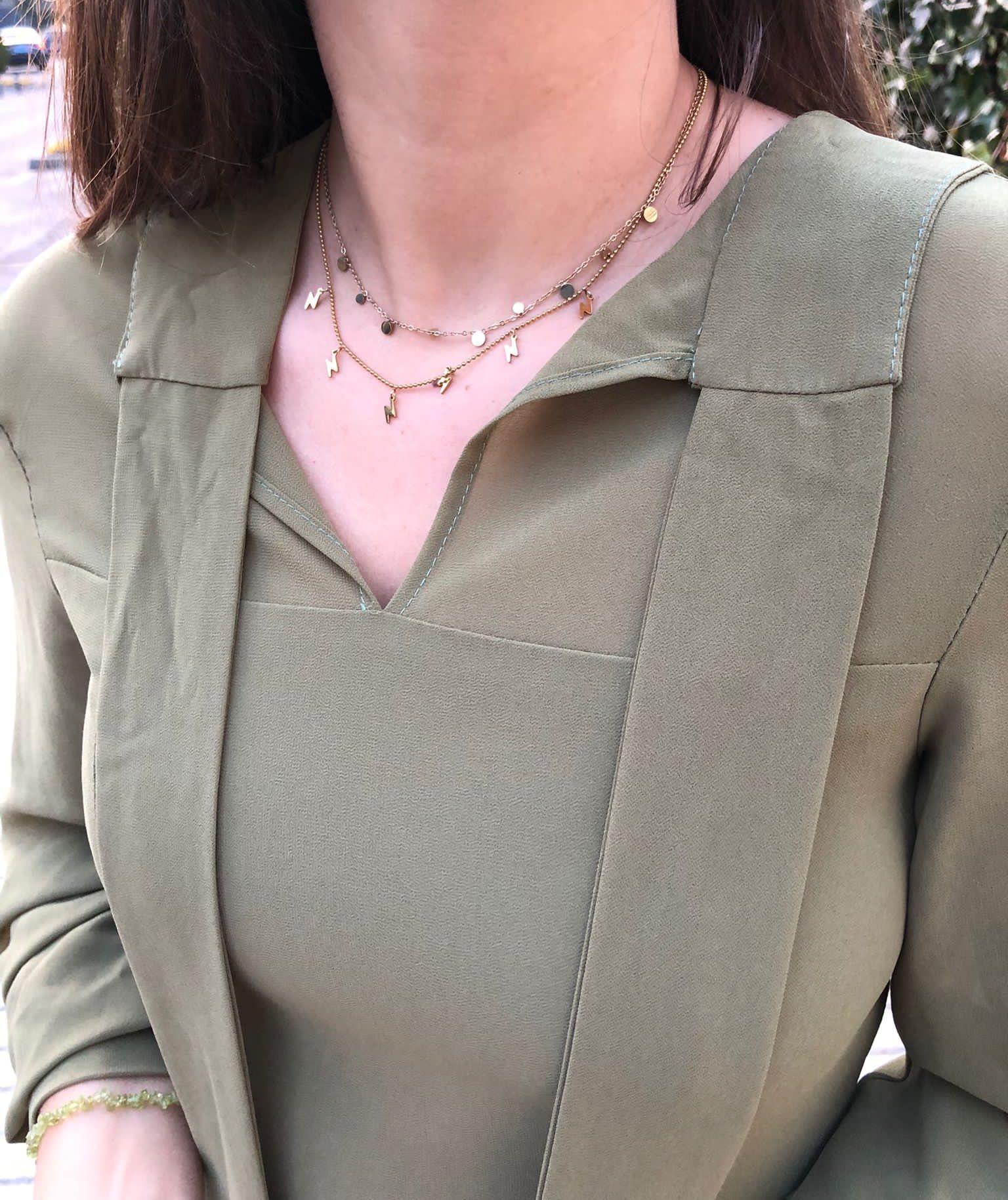 Vestido midi color verde hoja Bimani — foto 4 de 5