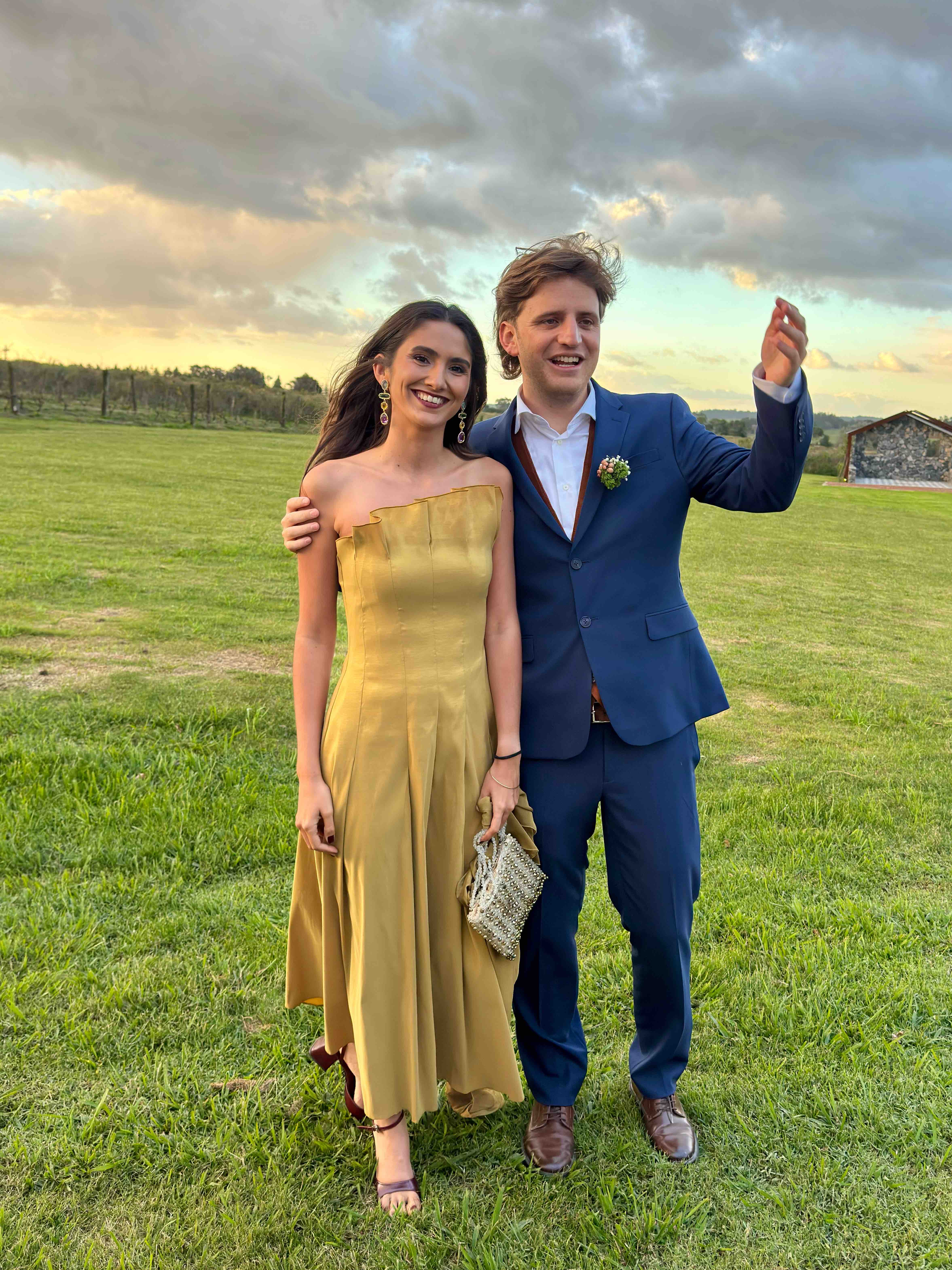 Vestido bimani Cornelia oliva — foto 1 de 3
