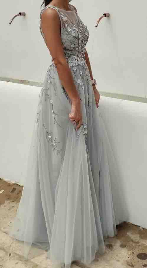 Vestido invitada marfil barcelona — foto 1 de 4