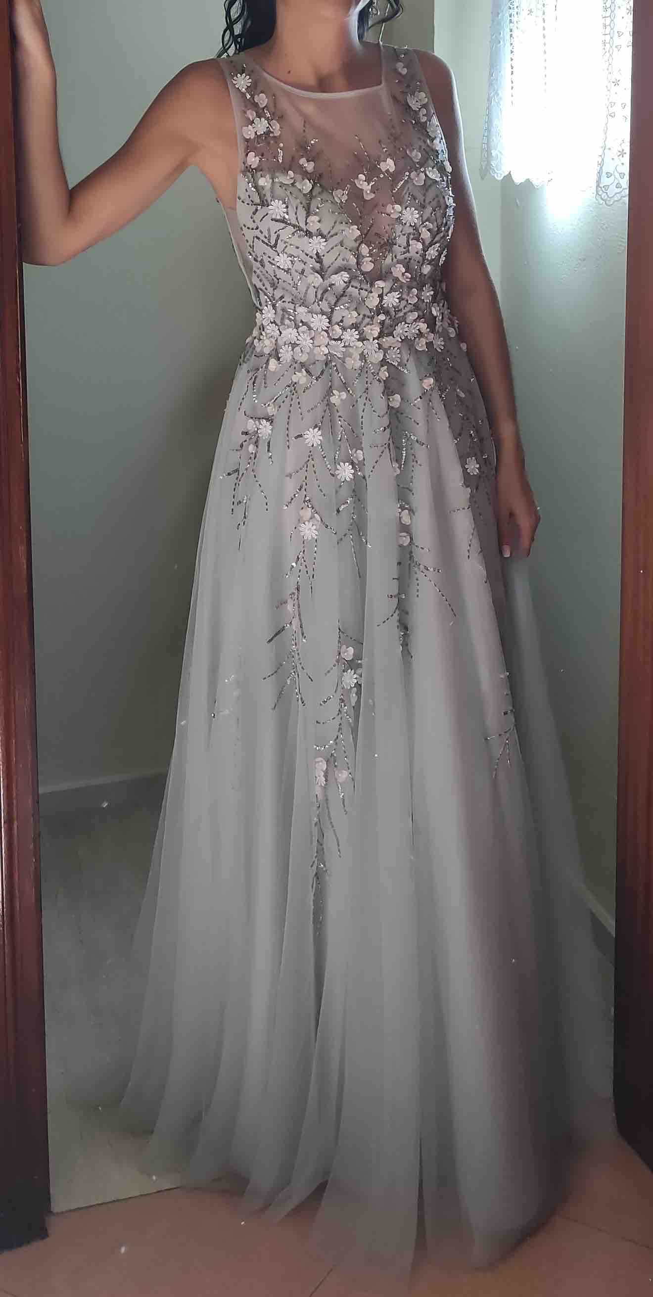 Vestido invitada marfil barcelona — foto 3 de 4