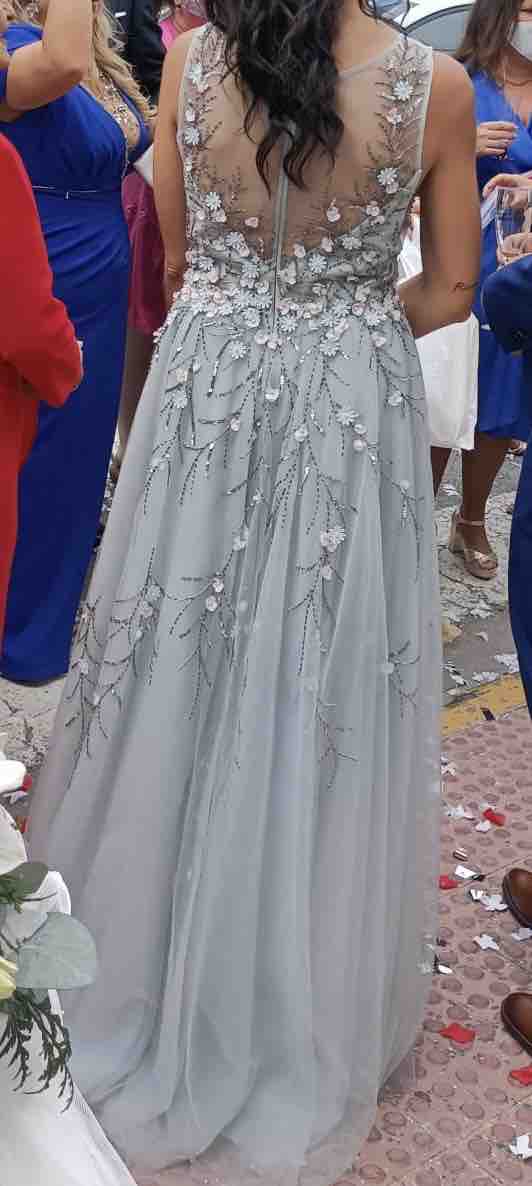 Vestido invitada marfil barcelona — foto 4 de 4