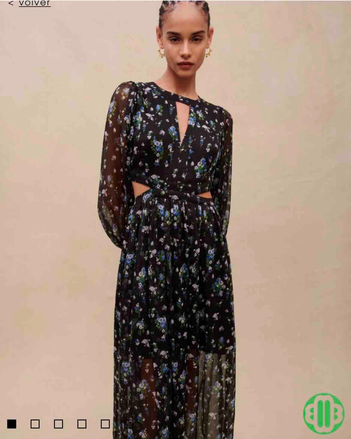 Vestido cutouts Maje — foto 1 de 6
