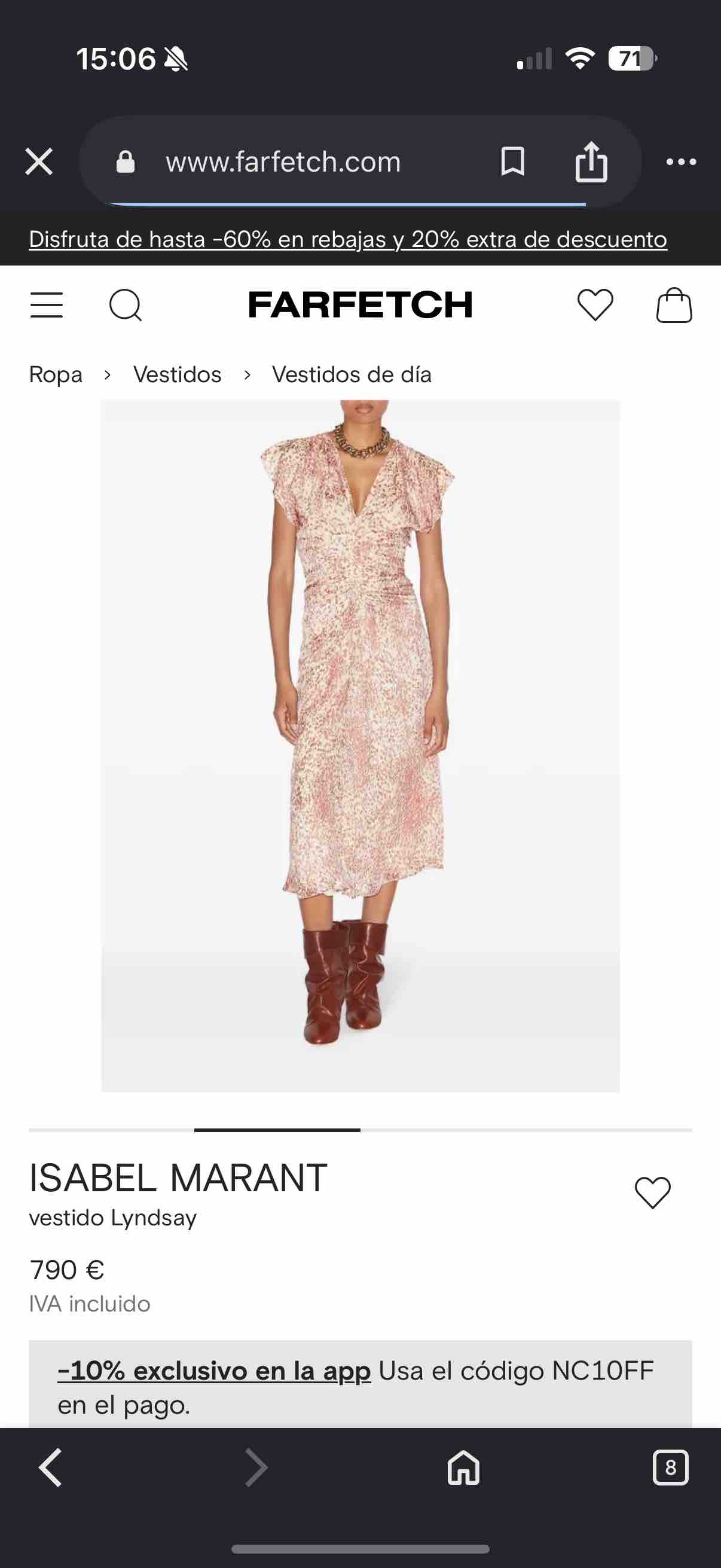Vestido de boda Isabel Marant — foto 5 de 5