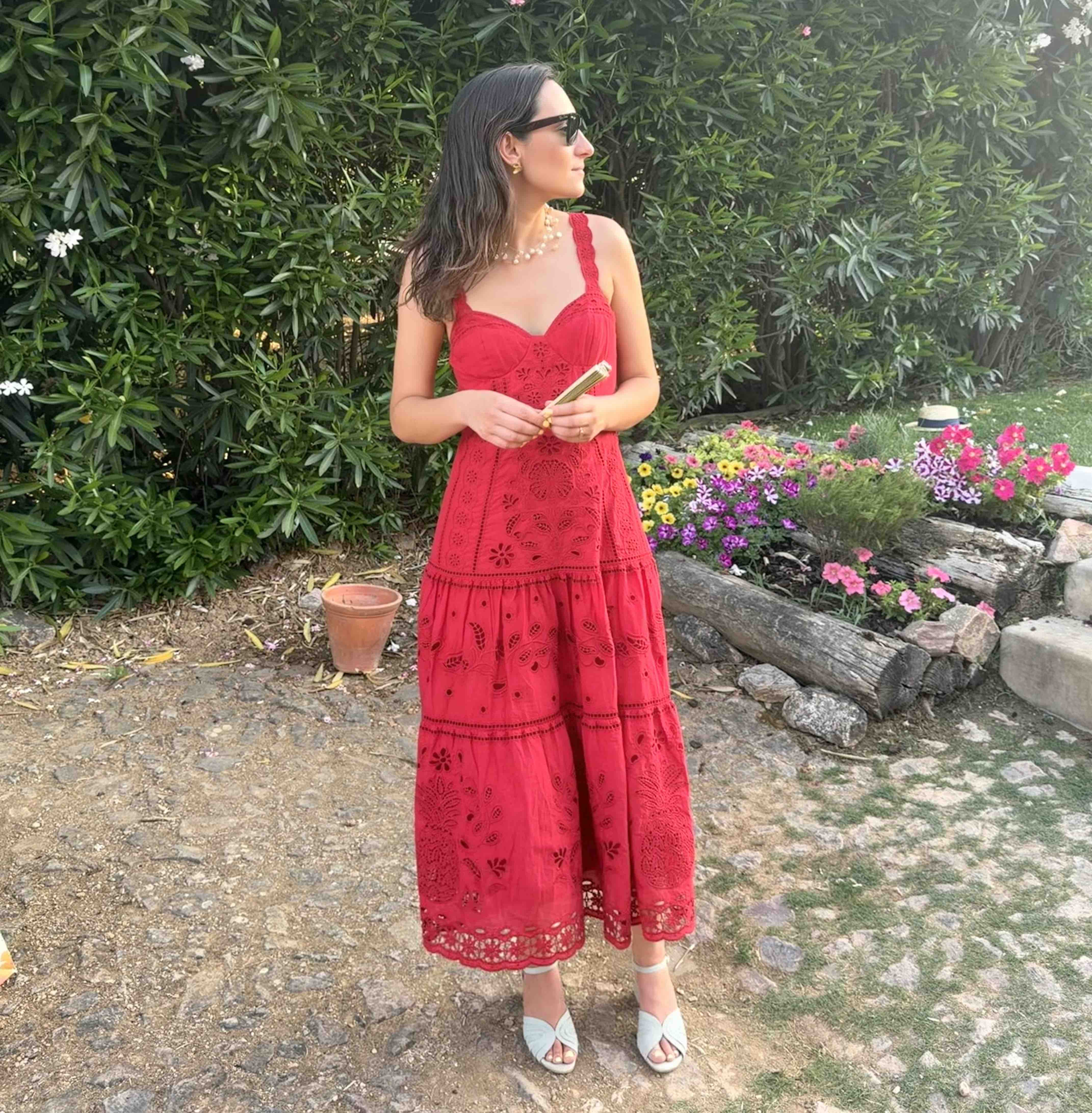 Vestido Farm Rio - Richelieu Floral Mariana — foto 1 de 3