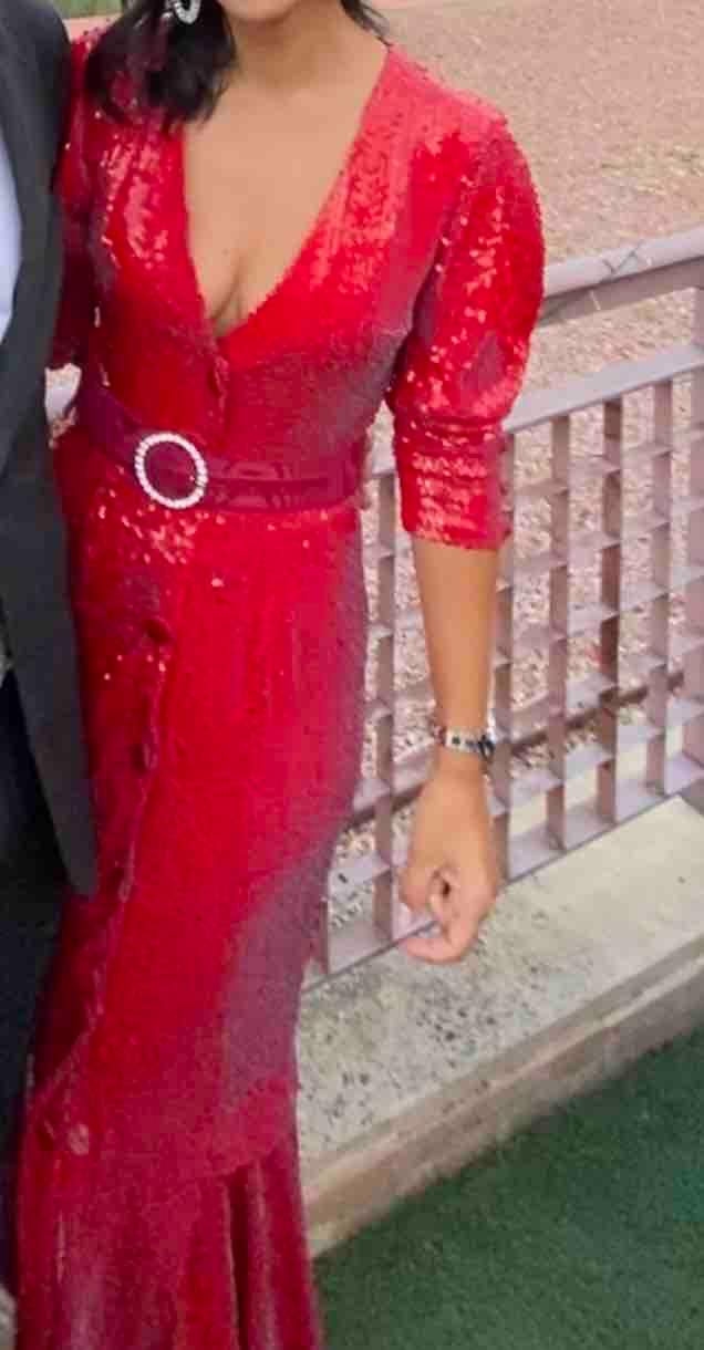 Vestido lentejuelas invitada REDONDO BRAND — foto 2 de 4