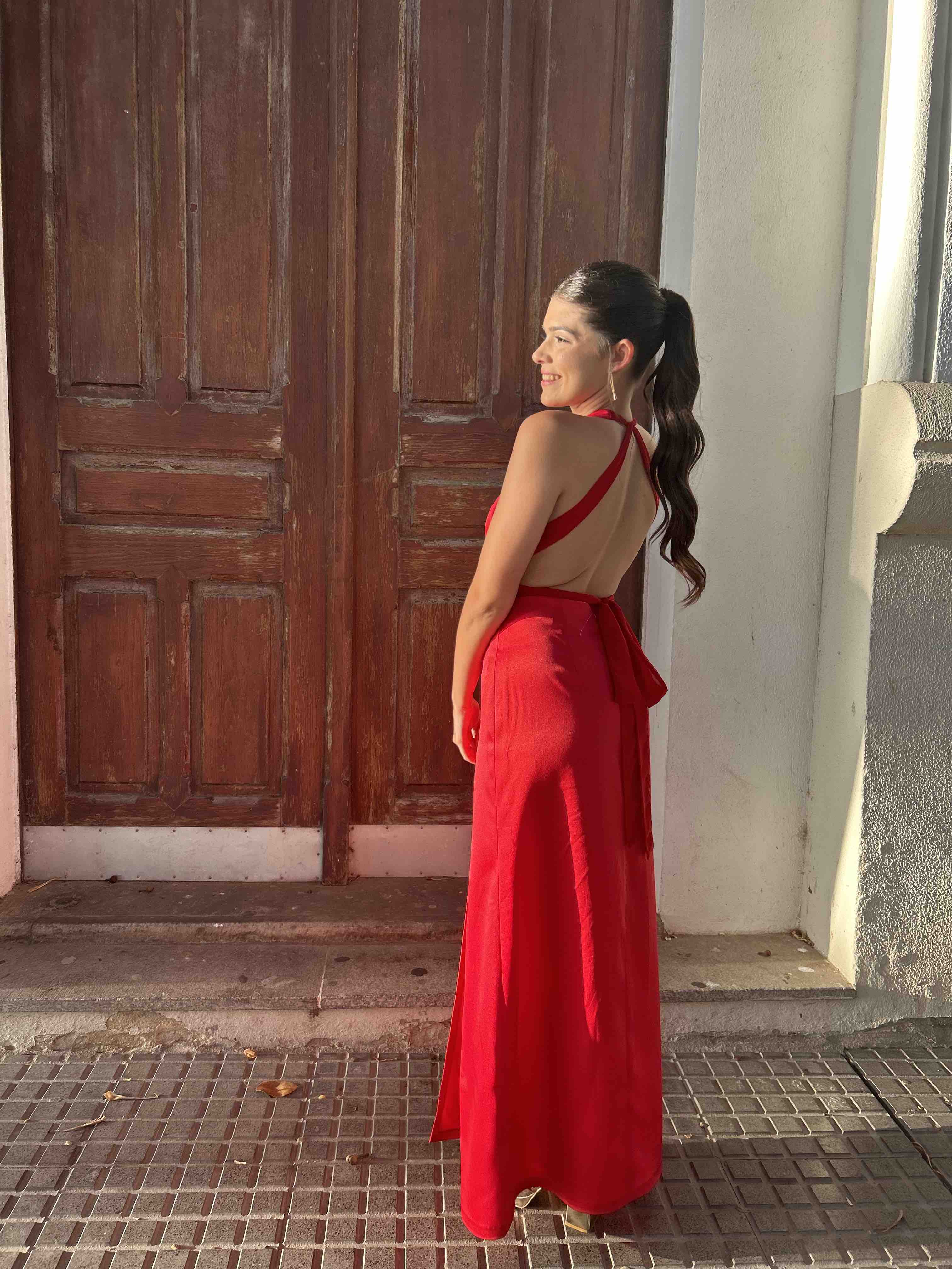 Vestido para evento rojo — foto 1 de 3