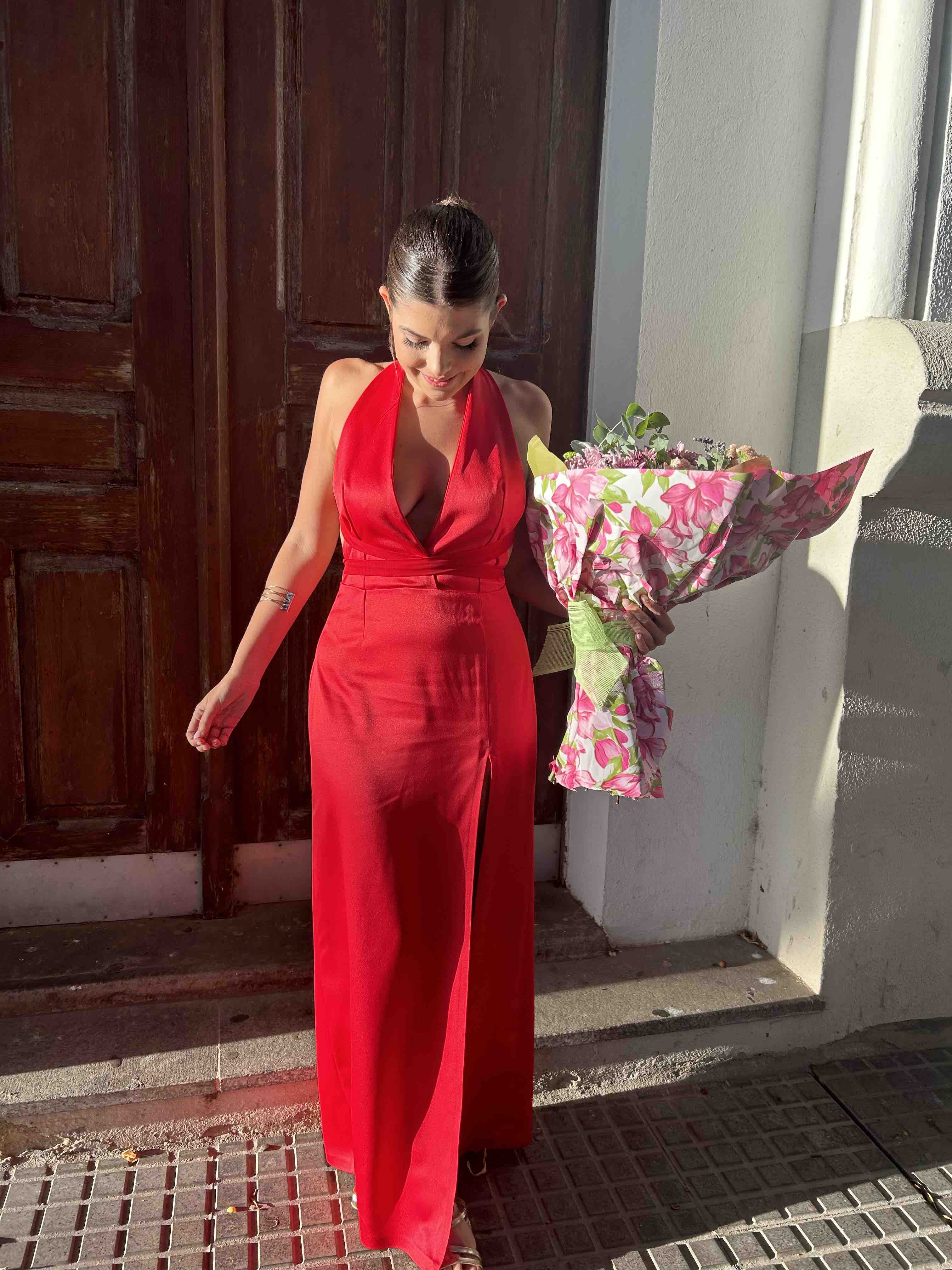 Vestido para evento rojo — foto 2 de 3