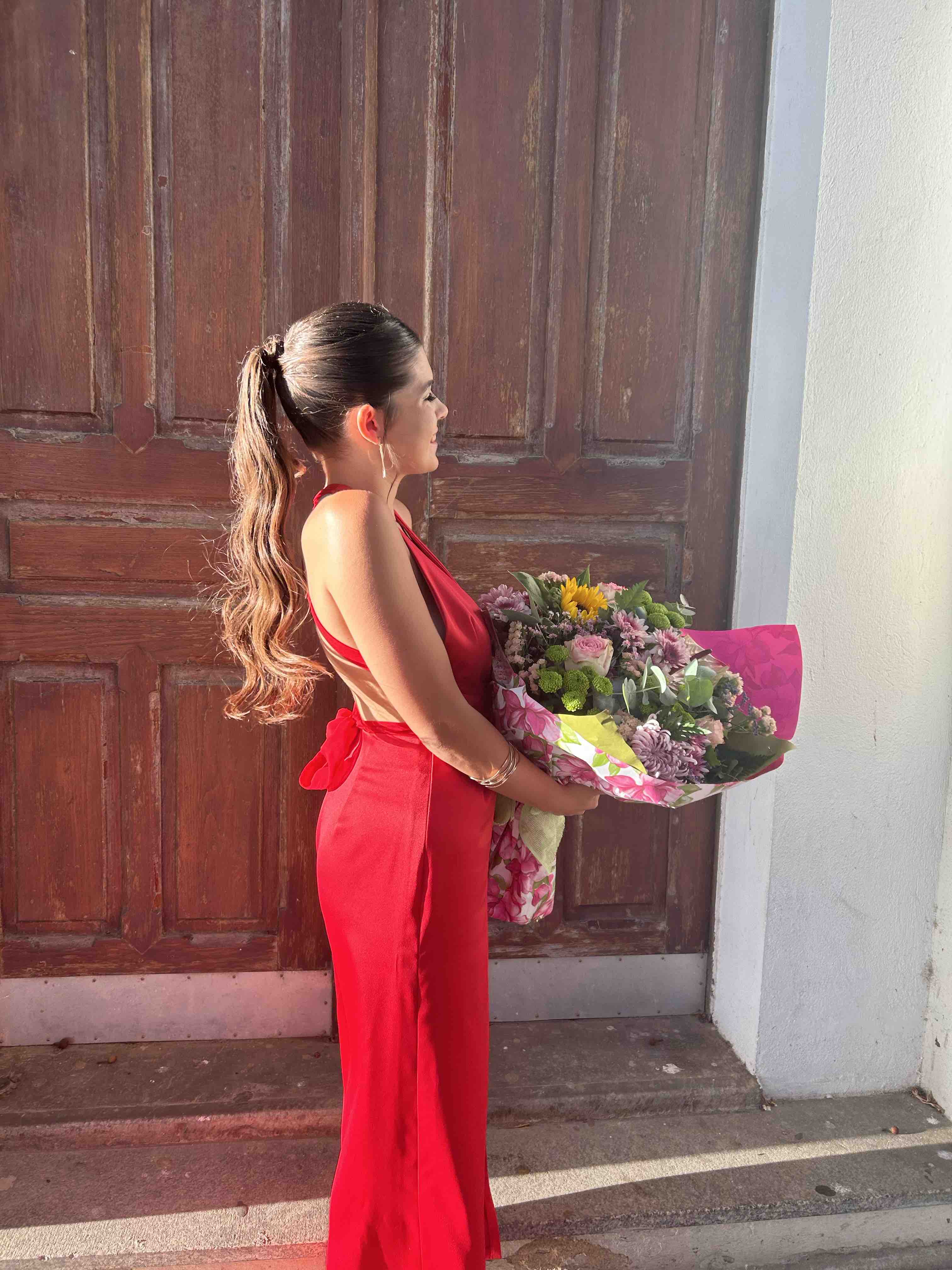 Vestido para evento rojo — foto 3 de 3