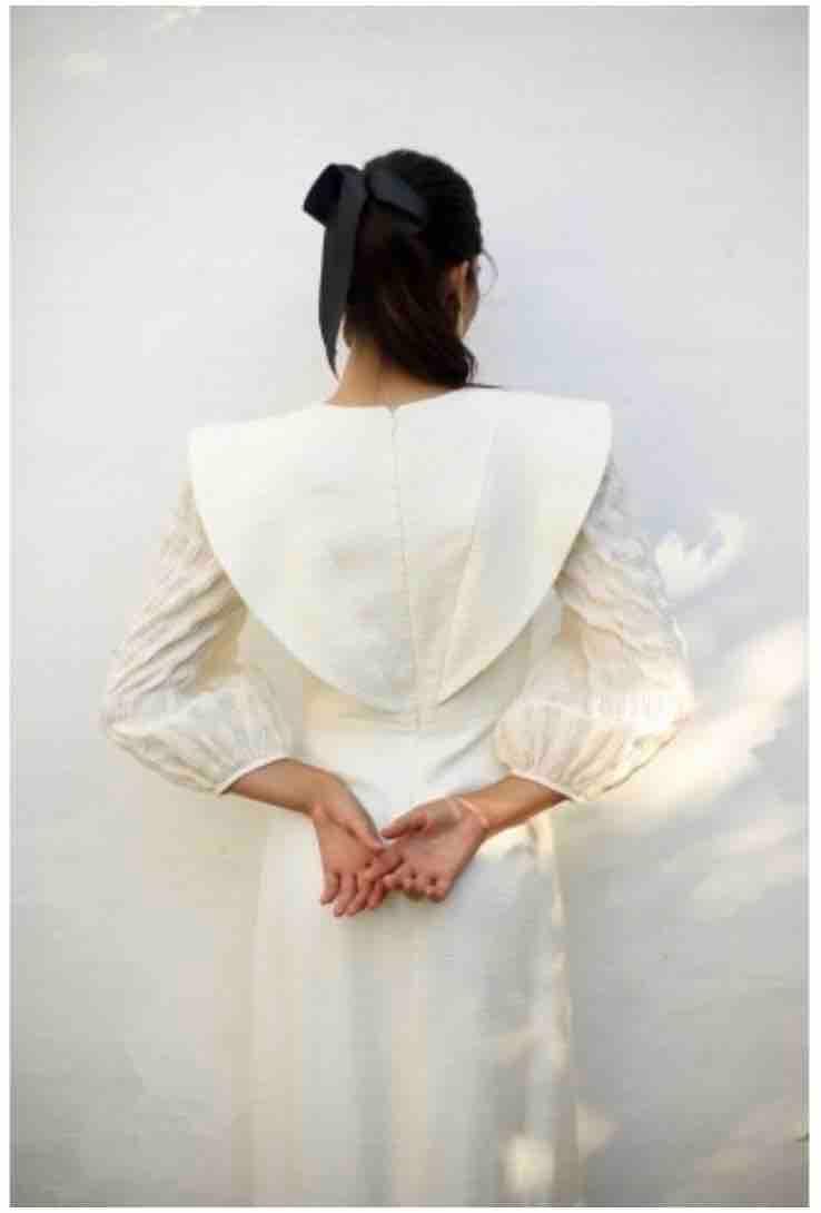 Vestido blanco tweed Panambi — foto 2 de 2