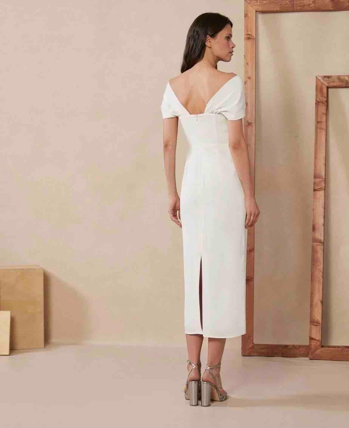 Vestido blanco roto Bimani — foto 2 de 2