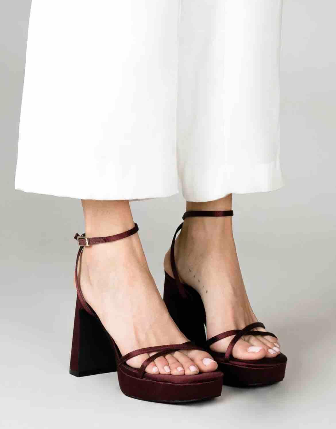 Zapatos burdeos MiM Shoes — foto 3 de 3