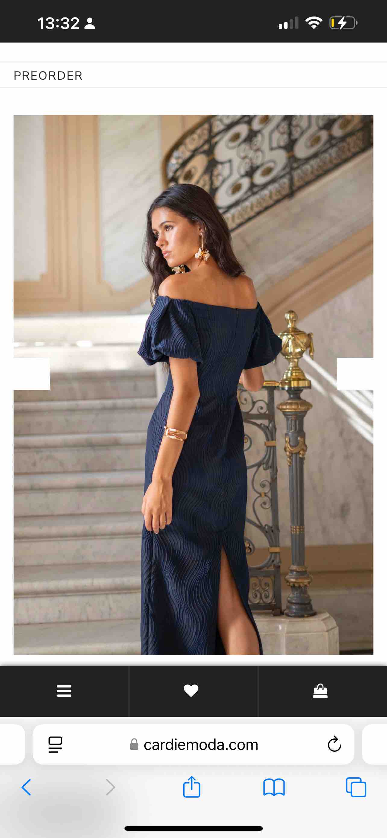 Vestido cardie