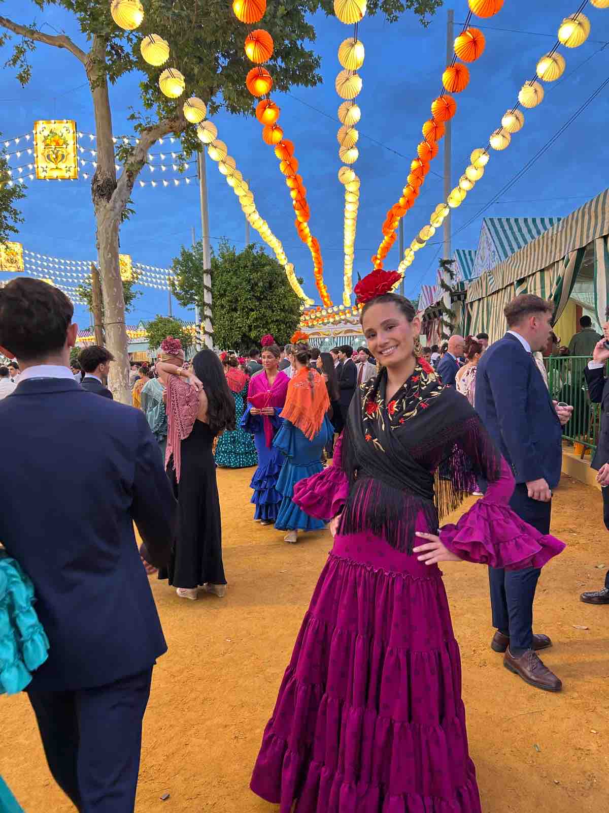 Traje de flamenca Caramelo — foto 1 de 3