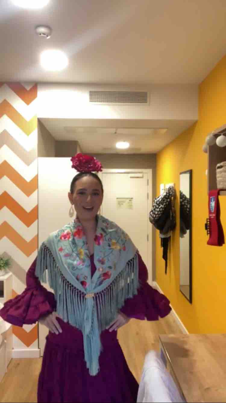 Traje de flamenca Caramelo — foto 3 de 3