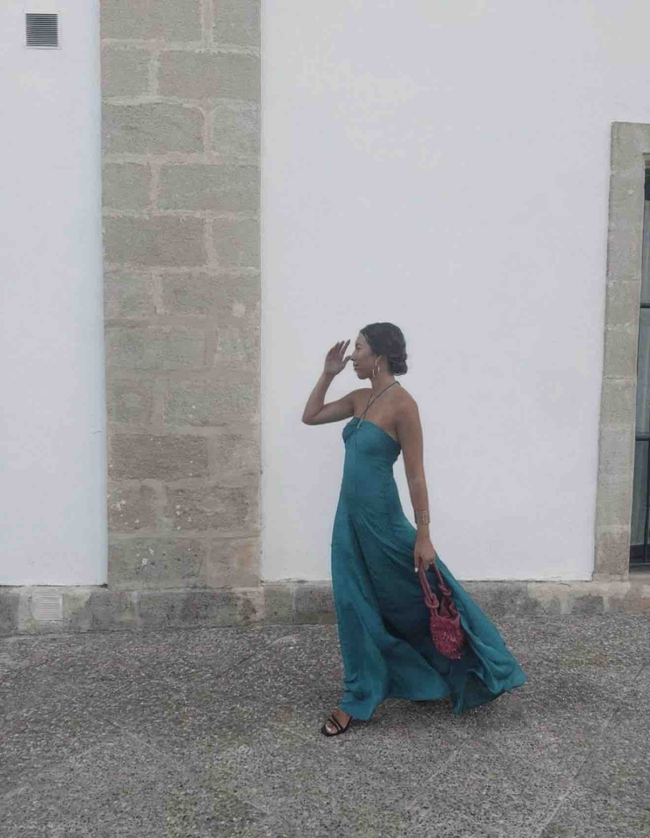 Vestido elegante de invitada para boda o eventos Tintoretto