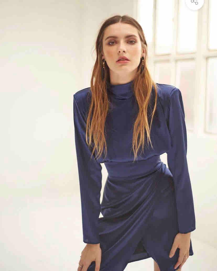 Vestido azul Wolflamb — foto 1 de 2