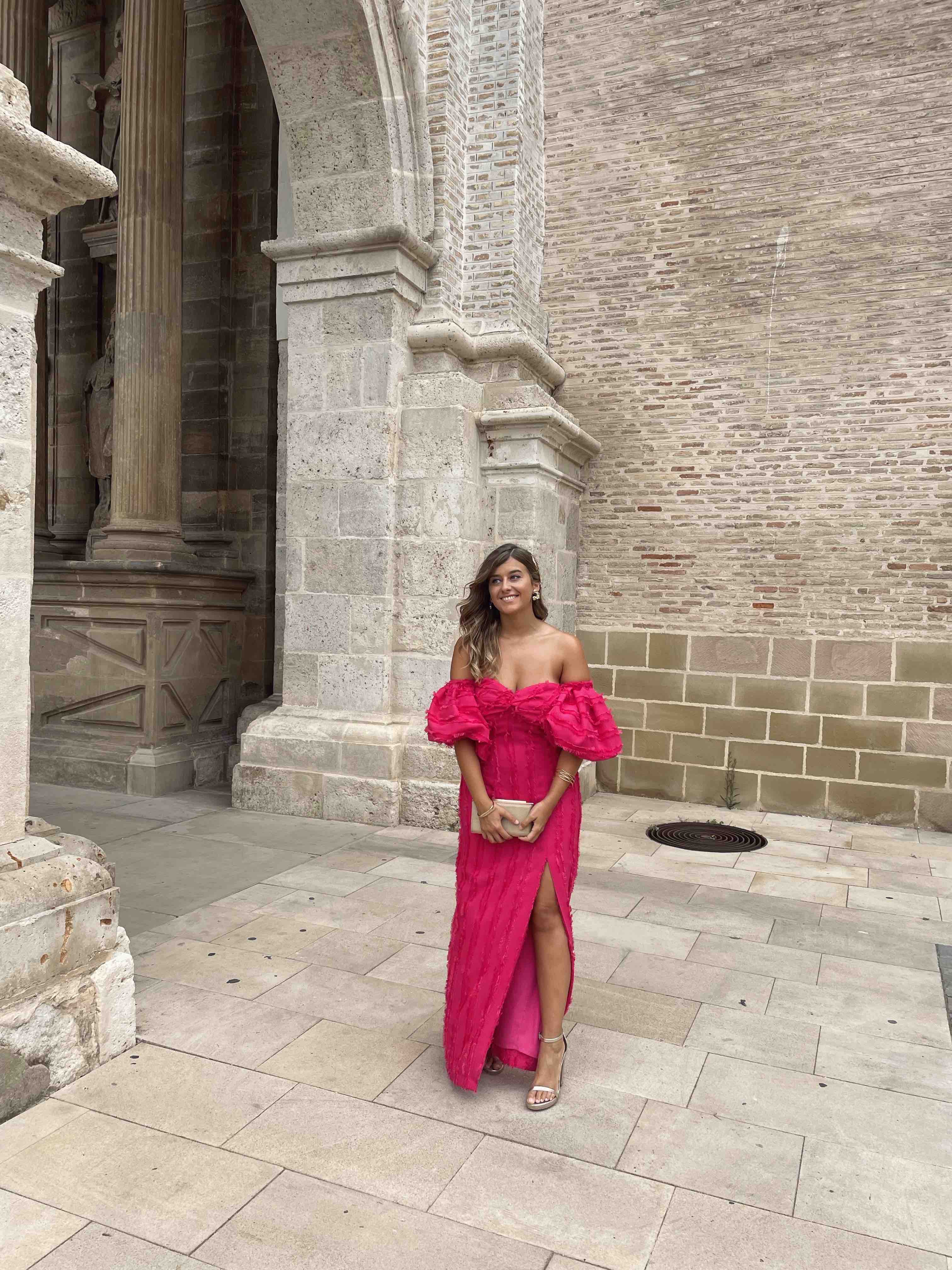 Vestido fucsia Redondo Brand — foto 1 de 5
