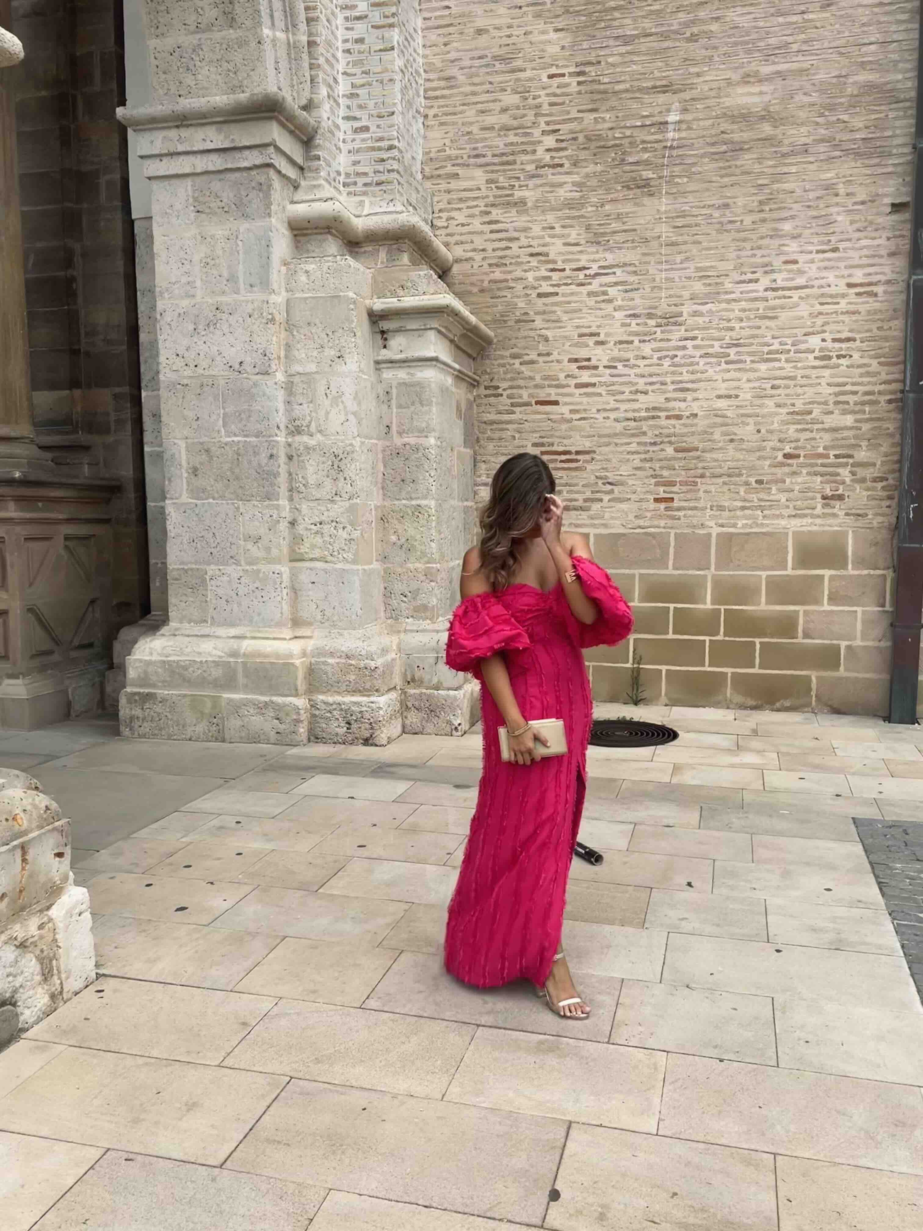 Vestido fucsia Redondo Brand — foto 3 de 5