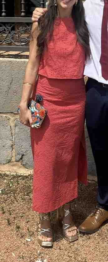 Conjunto de boda coral Lady Pipa — foto 1 de 3