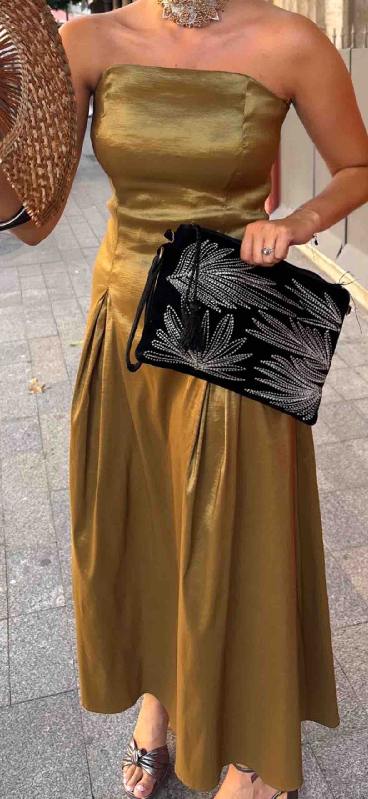 Vestido Bimani Palabra de Honor — foto 1 de 3