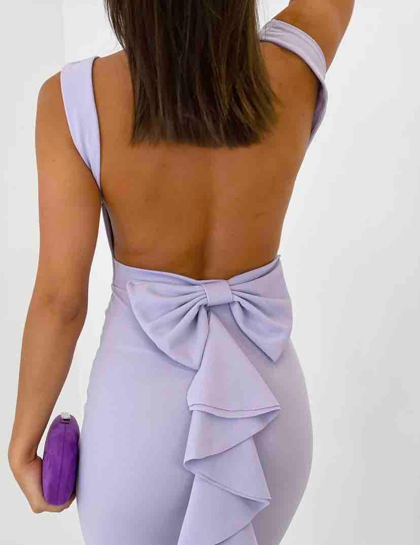 Vestido lila — foto 3 de 4