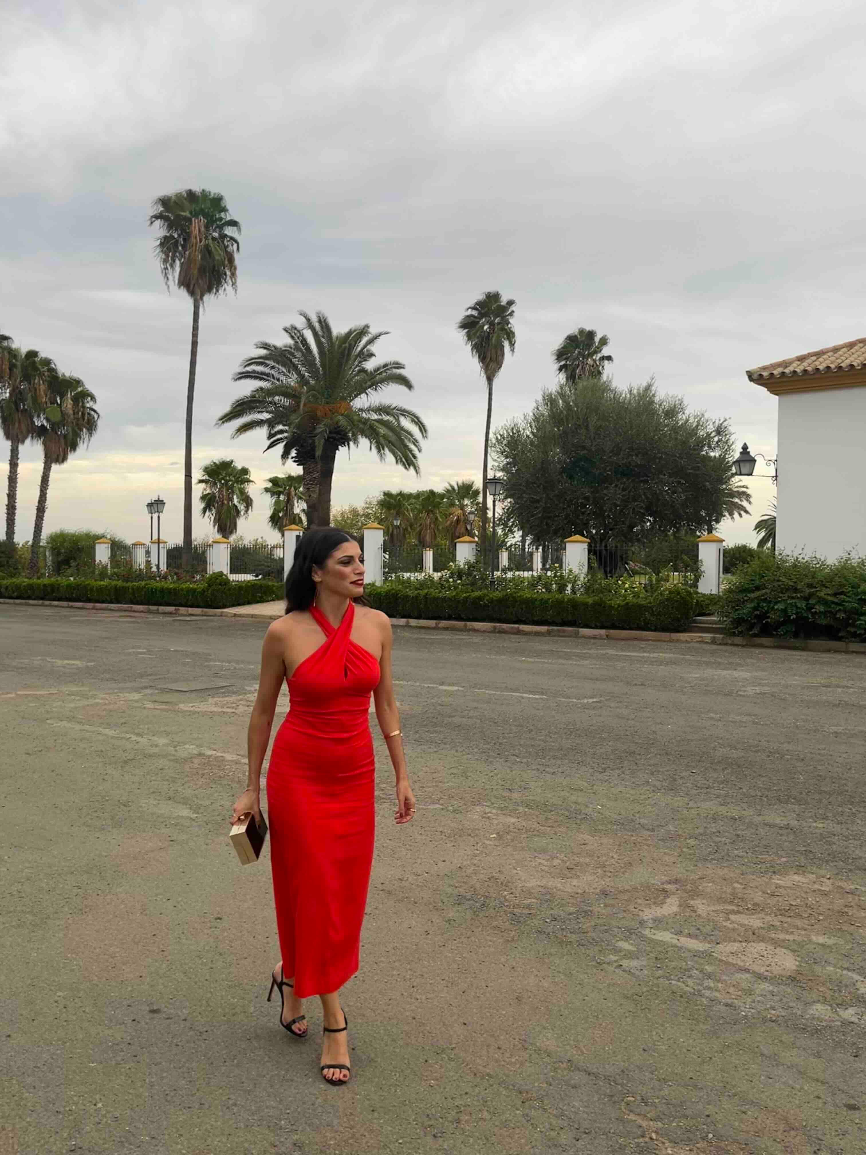 Vestido Rojo Massimo Dutti — foto 2 de 2