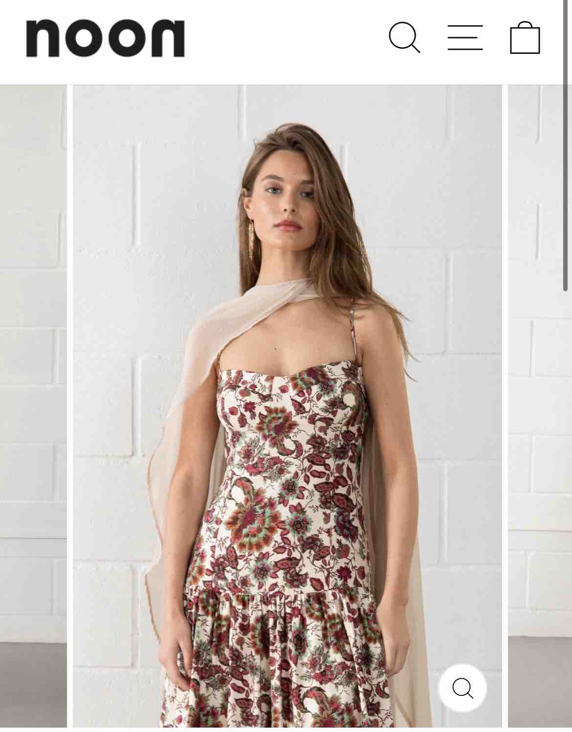 Vestido flores Noon — foto 5 de 6