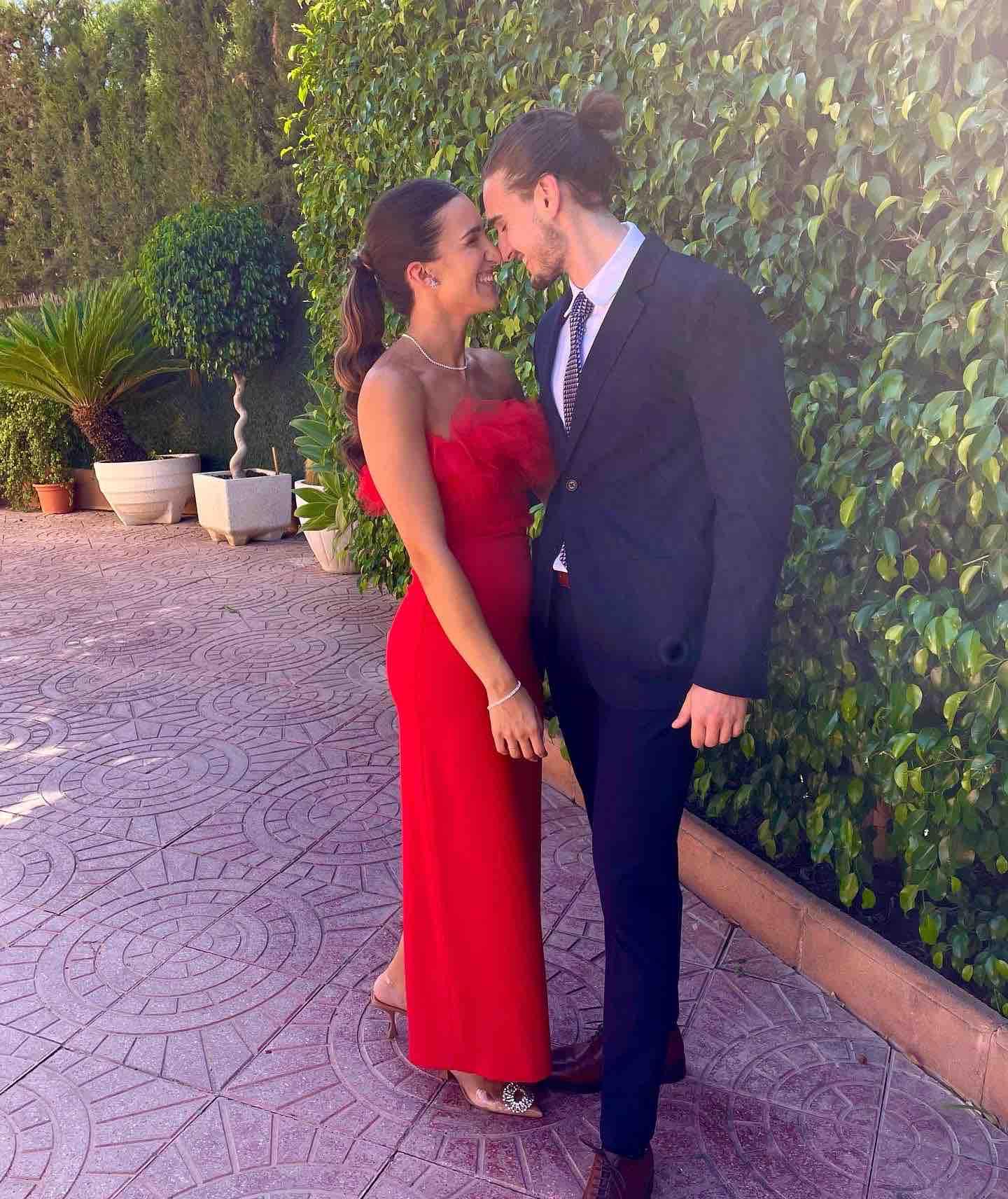 Vestido invitada rojo REDONDO BRAND — foto 4 de 4