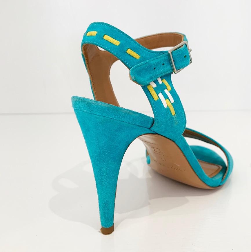 Sandalias Pura López de ante — foto 2 de 3