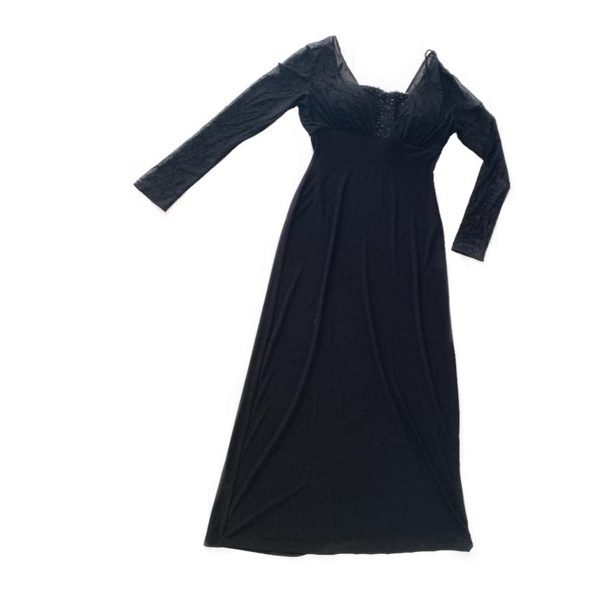 Vestido largo de Gina Bacconi — foto 2 de 2