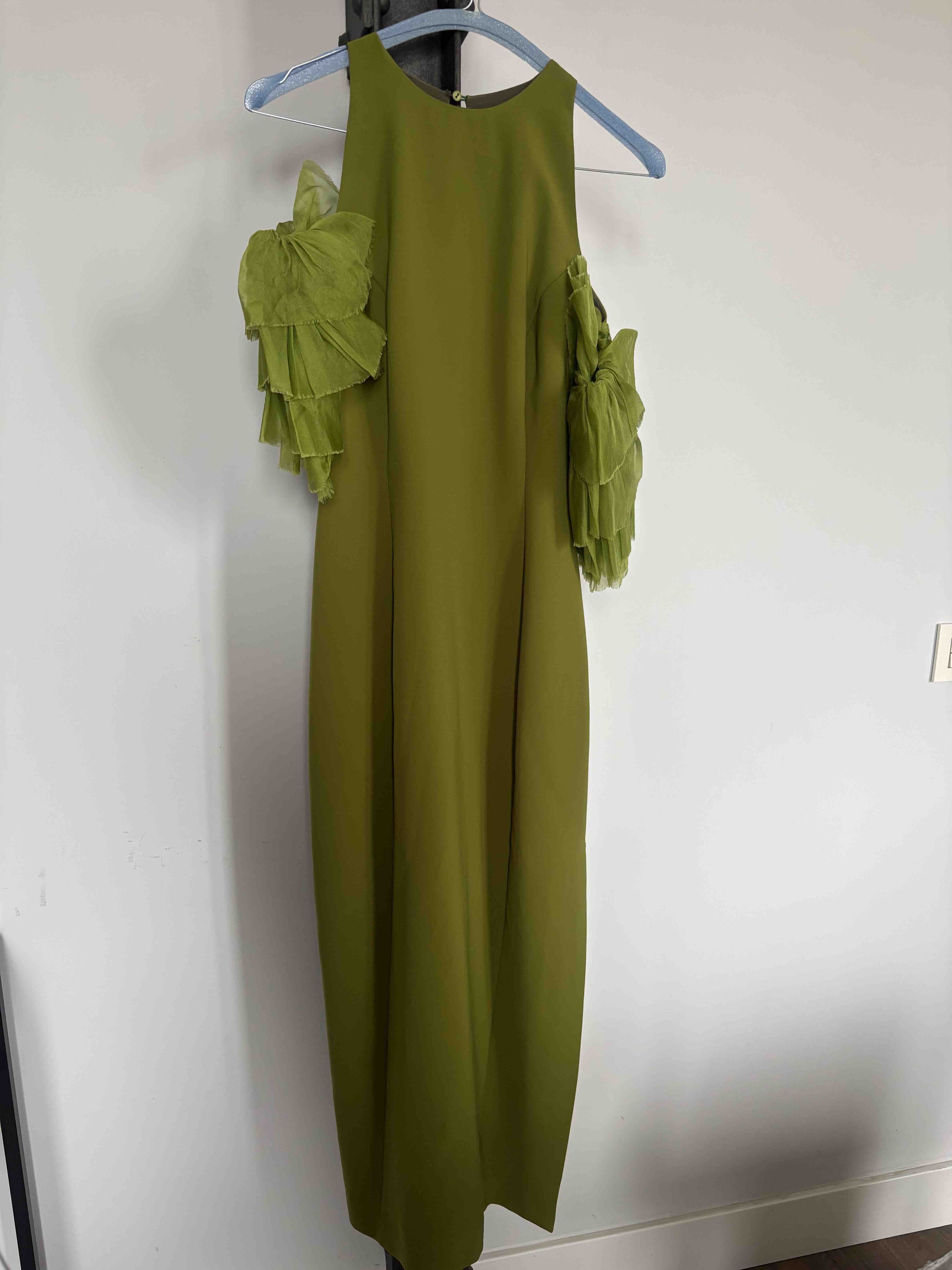Vestido Vera Redondo Brand verde talla S — foto 2 de 6