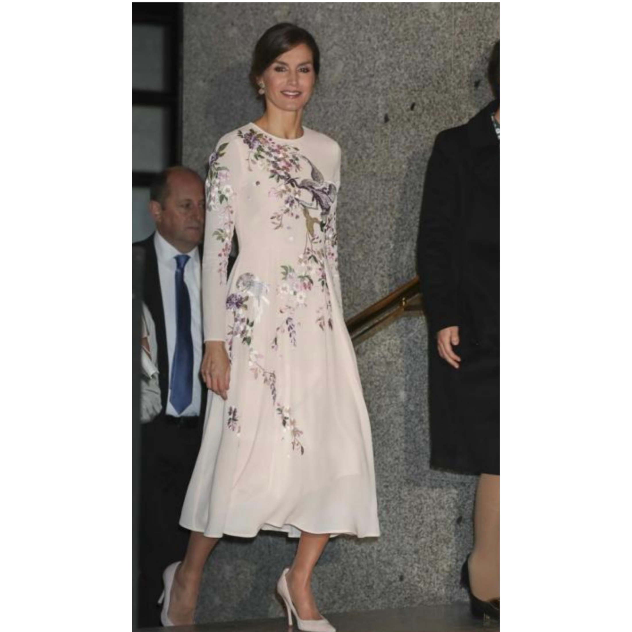 vestido floral que llevo la reina Letizia Asos — foto 6 de 6