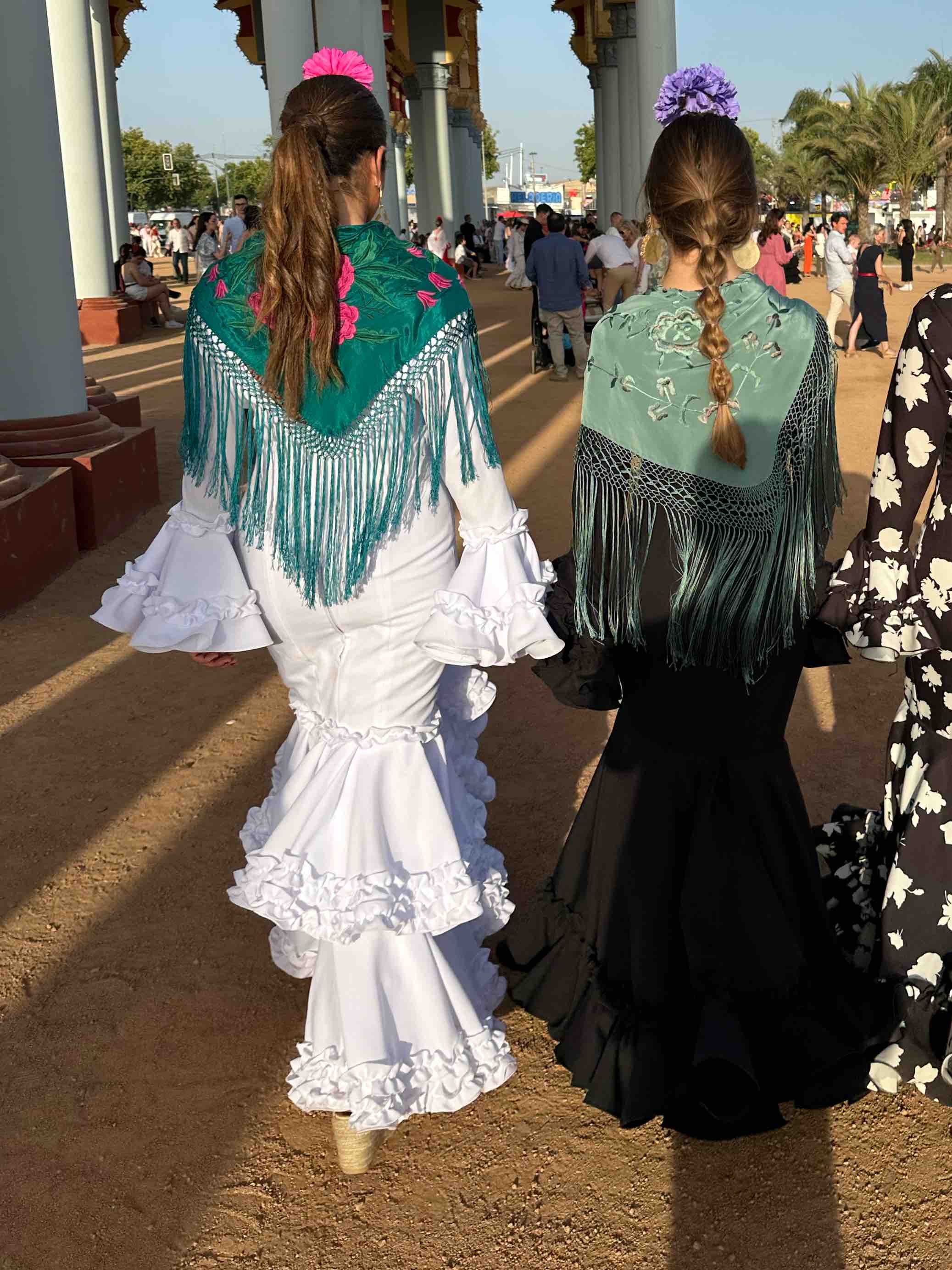 Vestido flamenca blanco Sibilina personalizado Sibilina Flamenca — foto 5 de 5