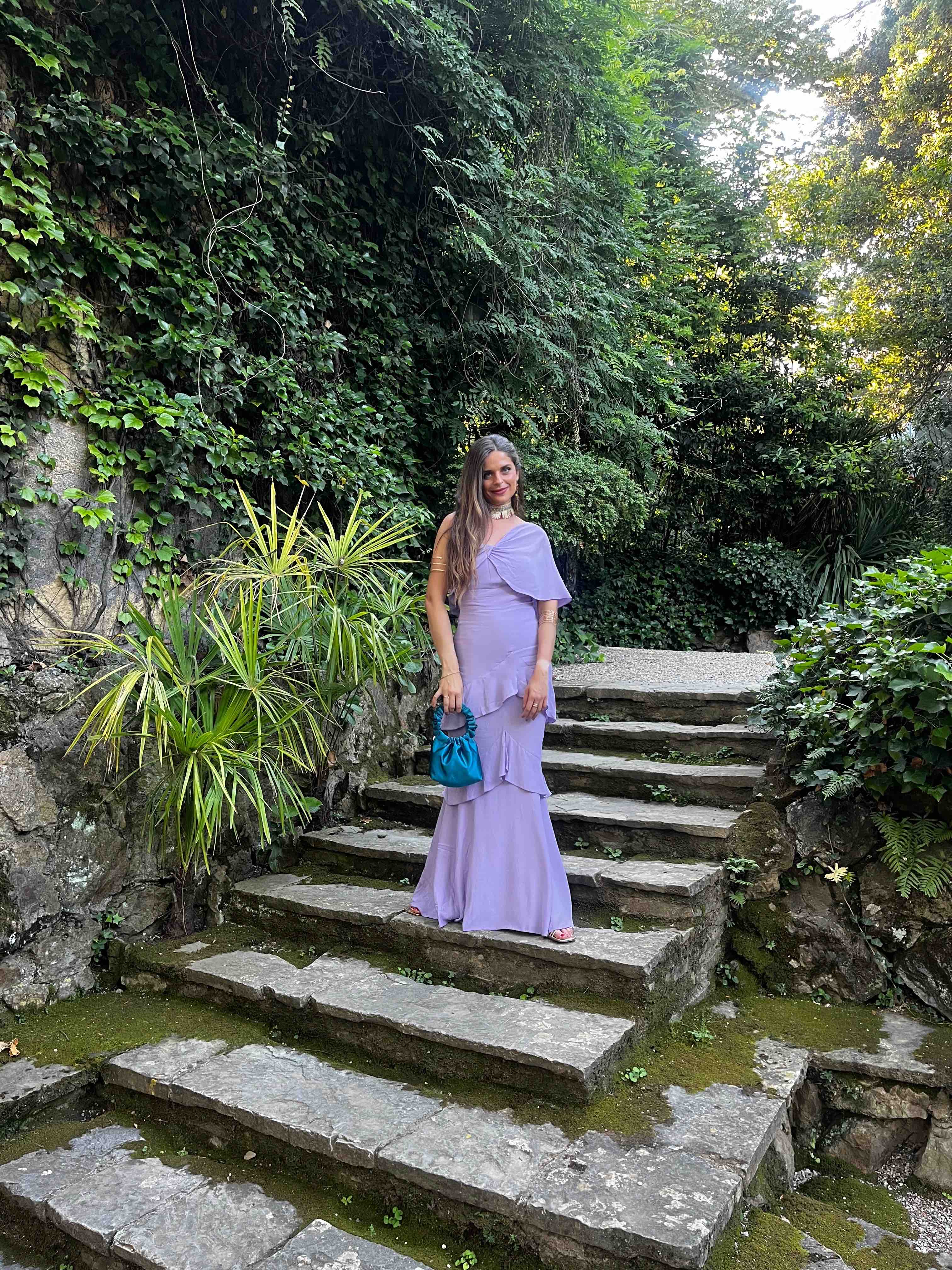 Vestido Makira malva Dew & Corch — foto 1 de 3