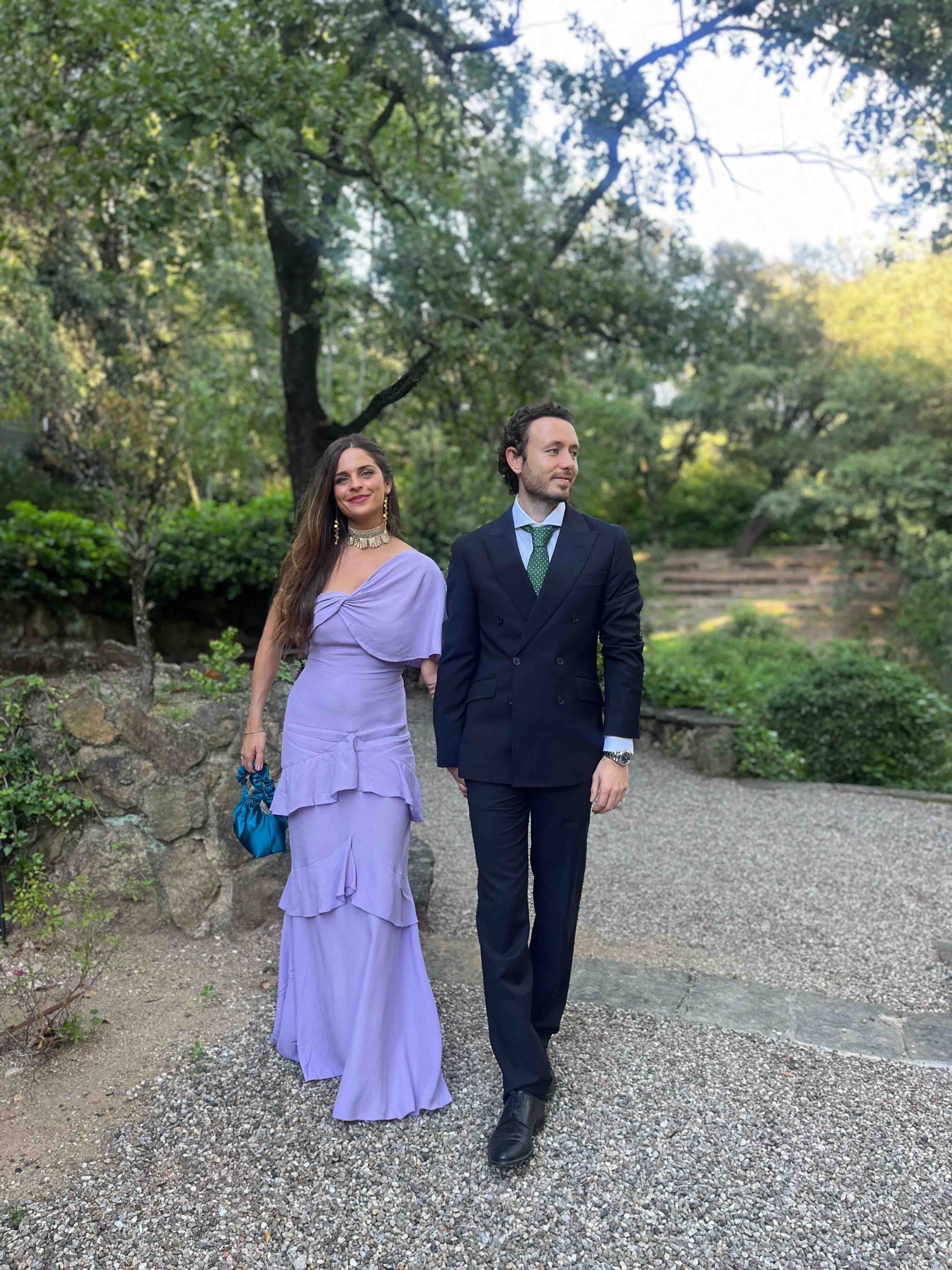 Vestido Makira malva Dew & Corch — foto 2 de 3