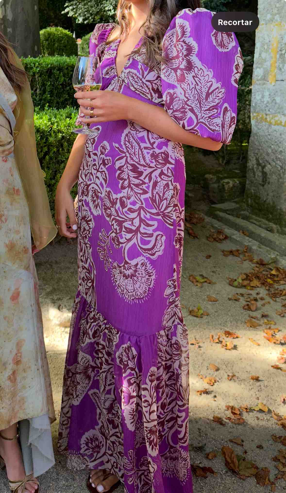 Vestido invitada buganvilla Tintoretto — foto 4 de 5