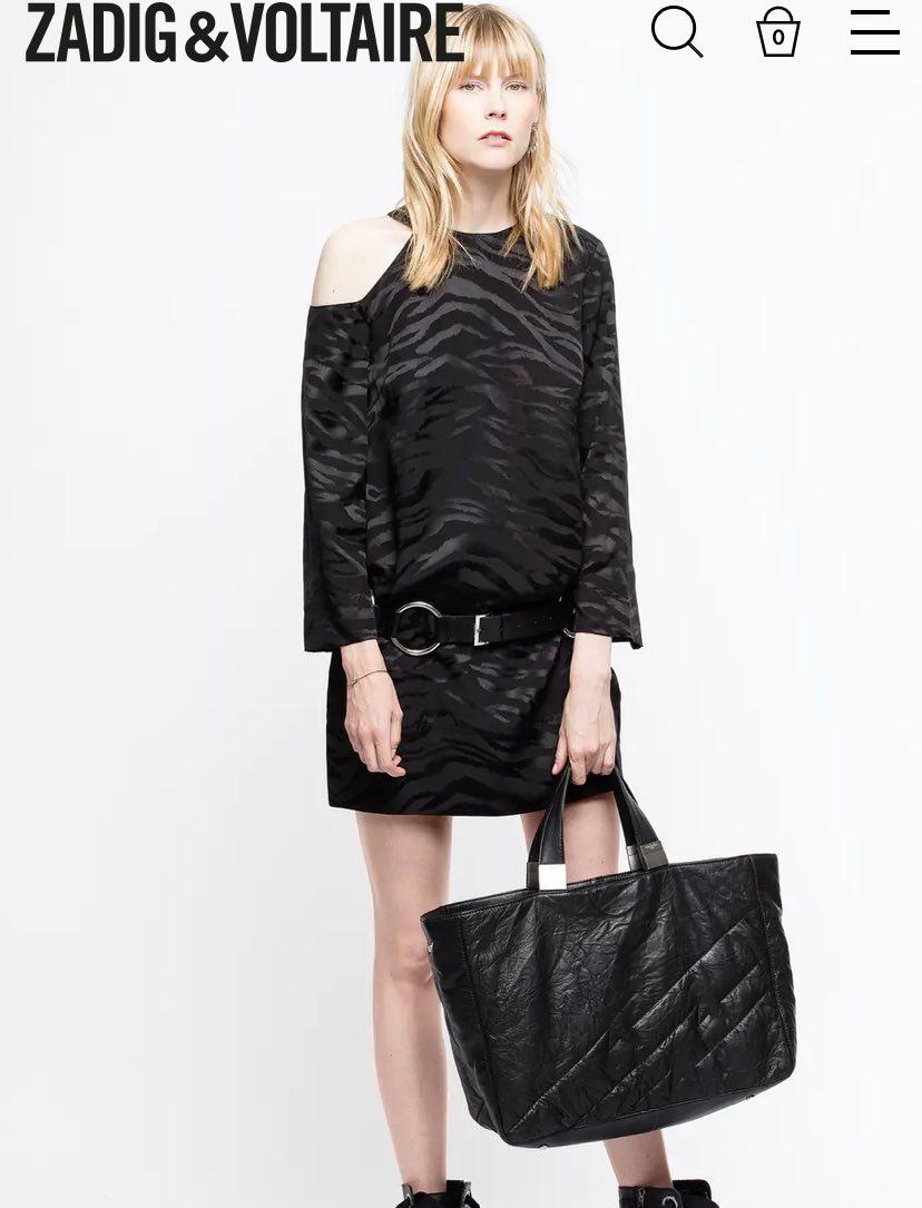 vestido de seda Zadig & Voltaire — foto 1 de 5