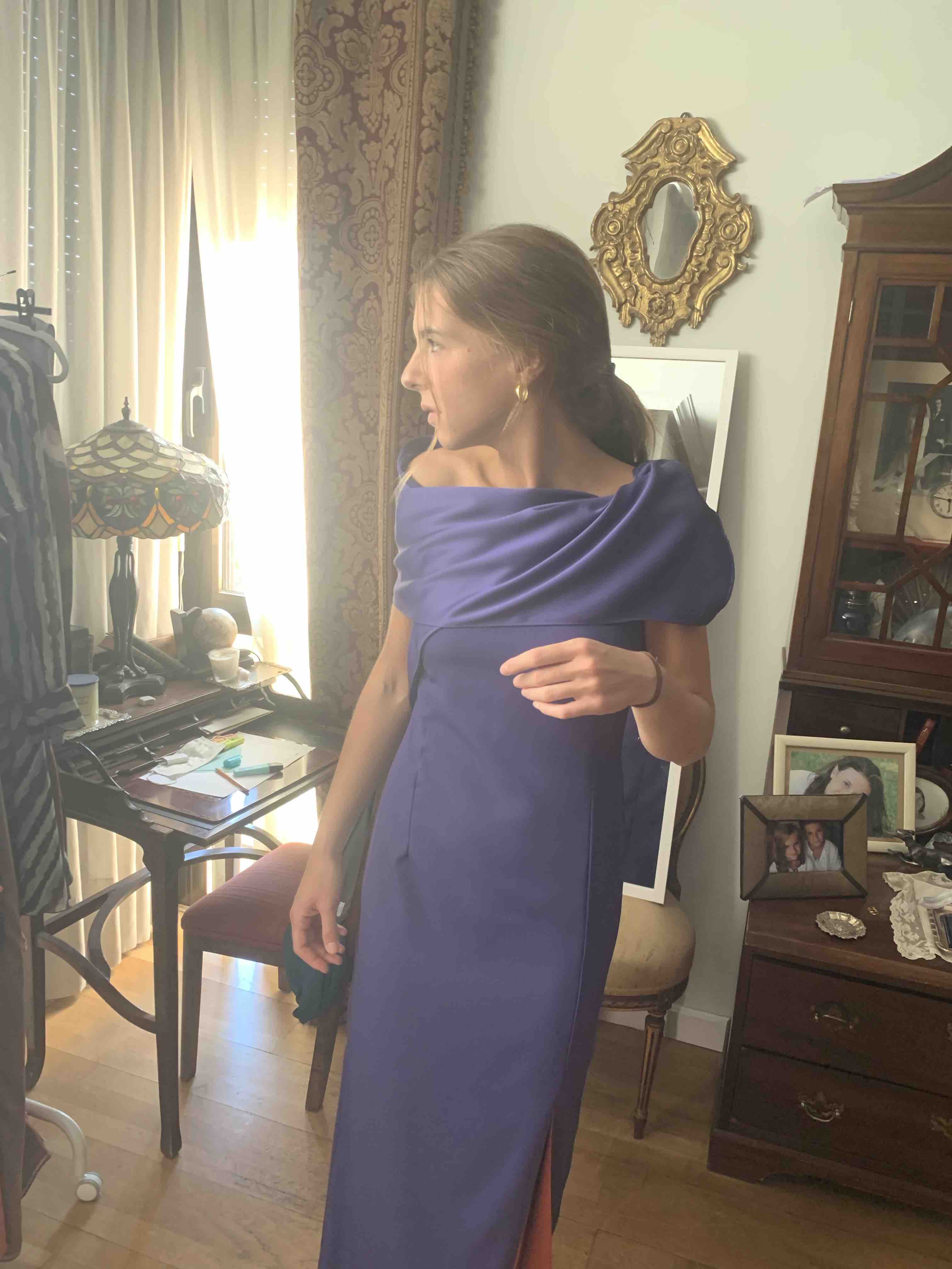 Vestido morado largo mdej.fiesta — foto 1 de 4