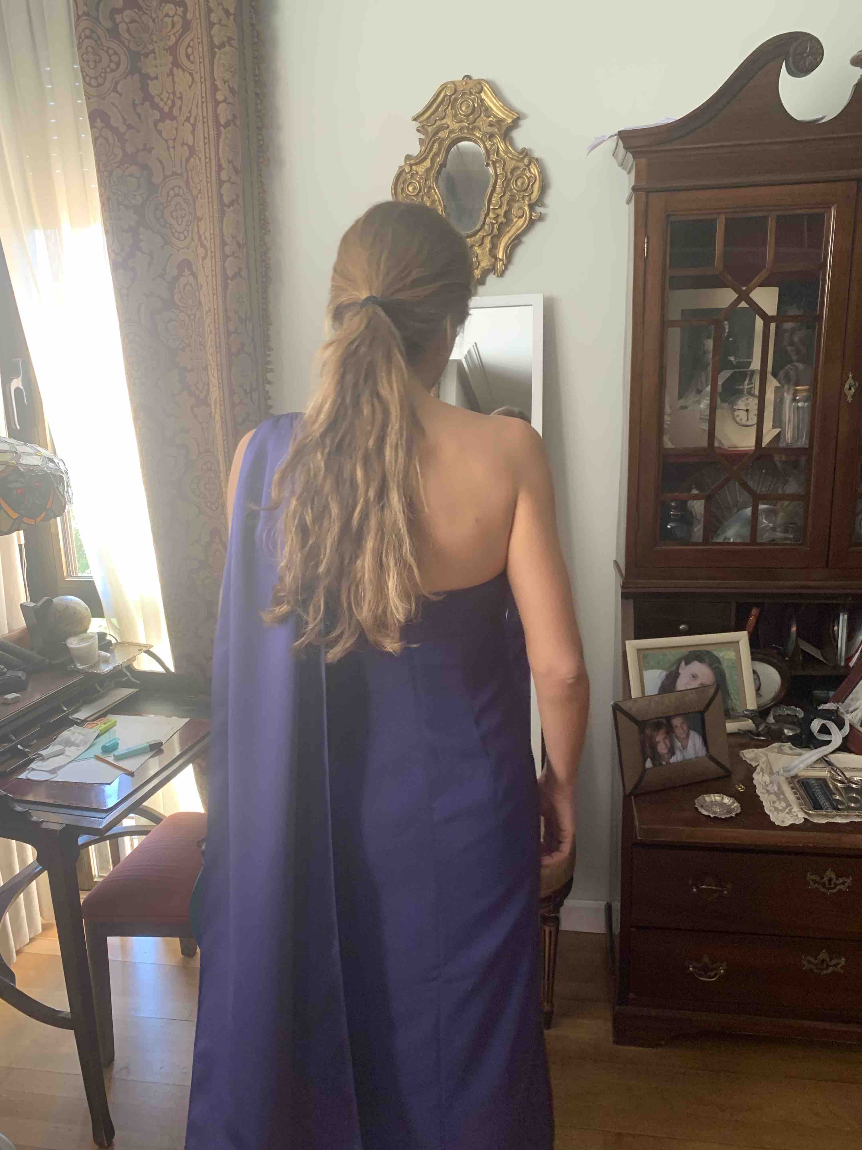 Vestido morado largo mdej.fiesta — foto 2 de 4