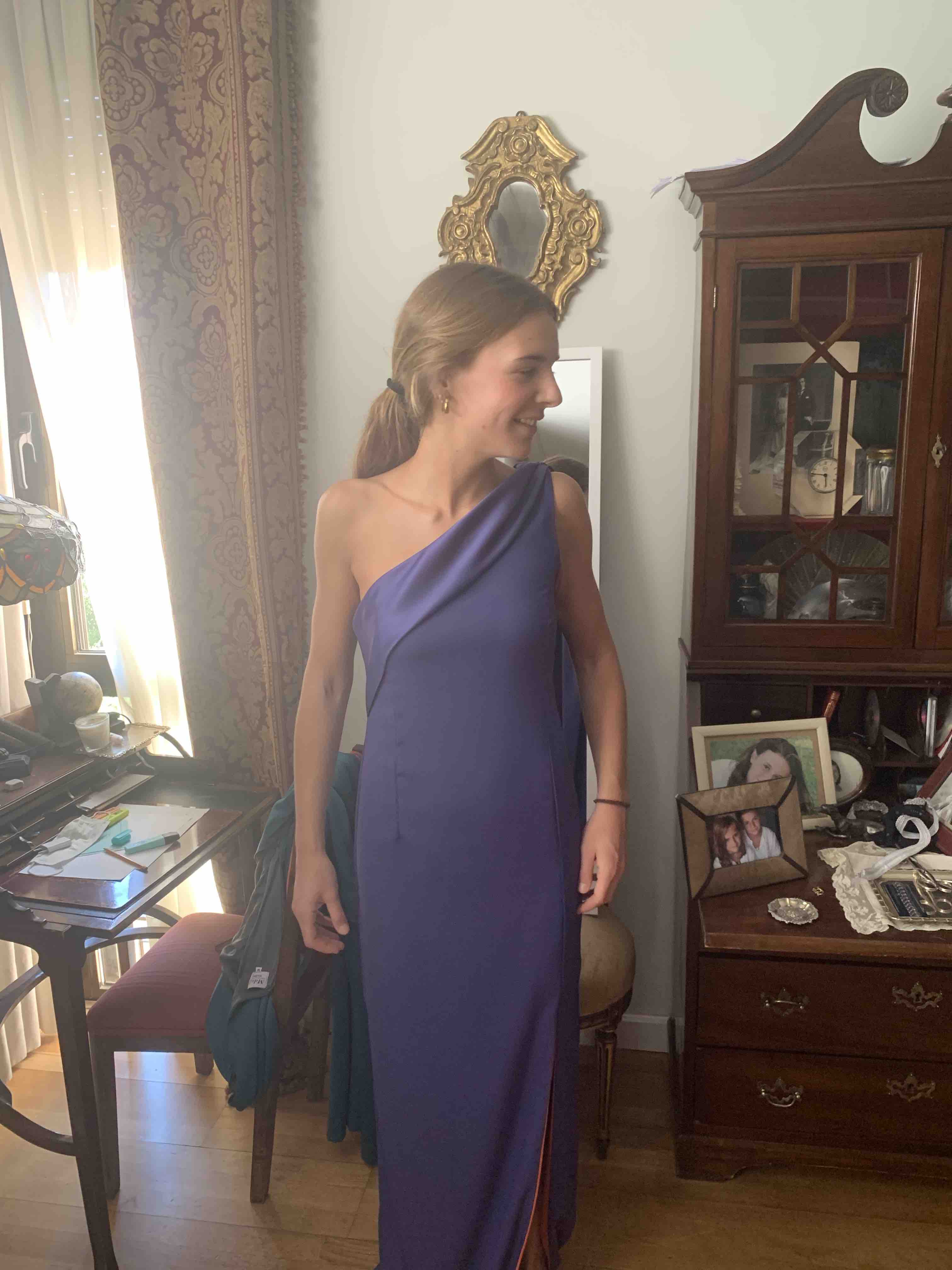 Vestido morado largo mdej.fiesta — foto 4 de 4