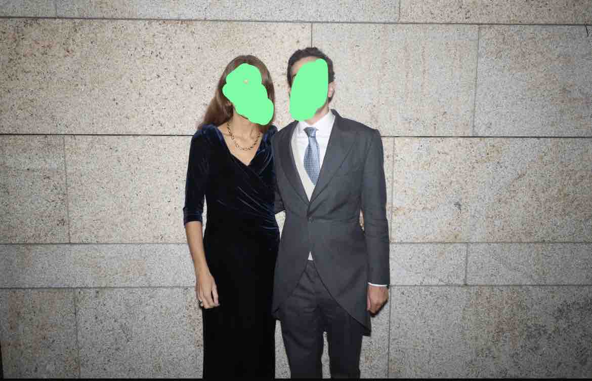 Vestido terciopelo azul El Corte Inglés — foto 2 de 6