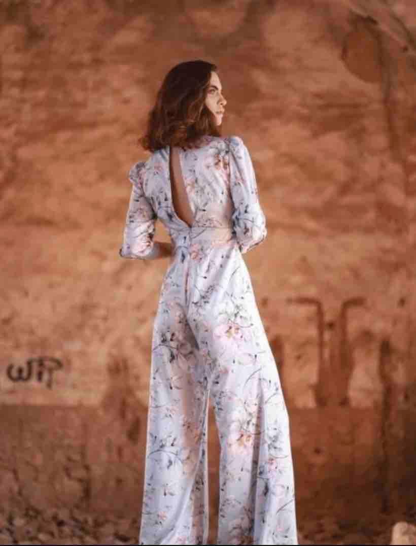 Mono estampado azul grisáceo Meryfor — foto 3 de 6