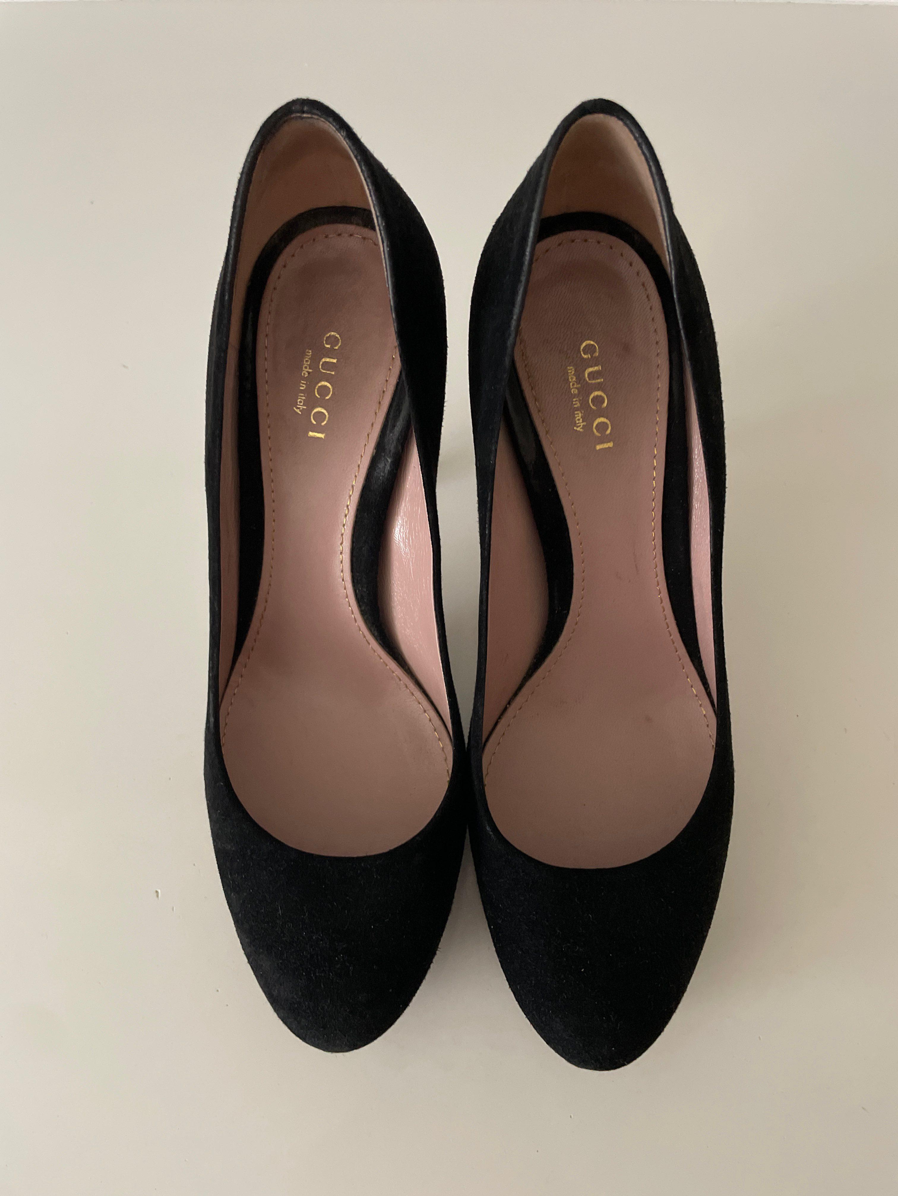 zapatos negros salón Gucci — foto 2 de 3