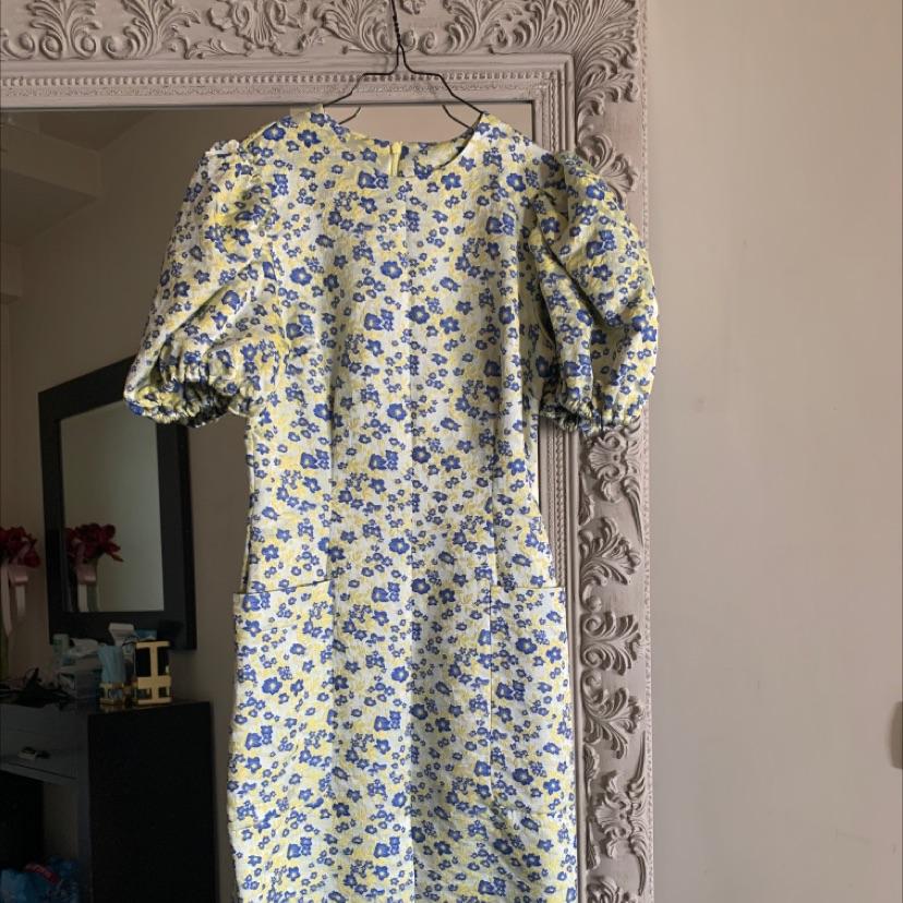 Vestido midi multicolor Rotate — foto 1 de 2