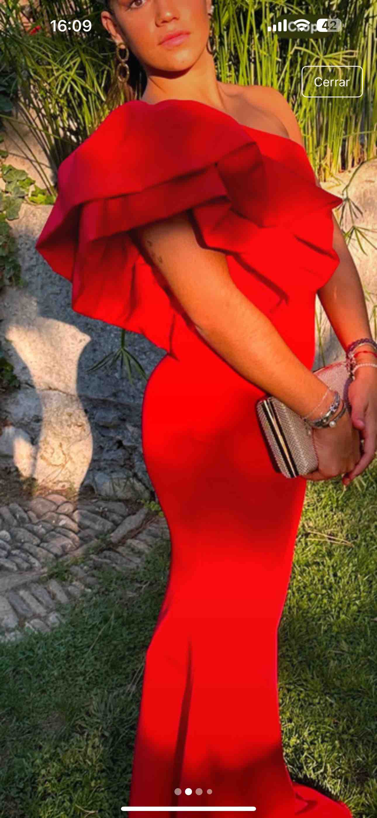 vestido invitada Cardié — foto 2 de 3