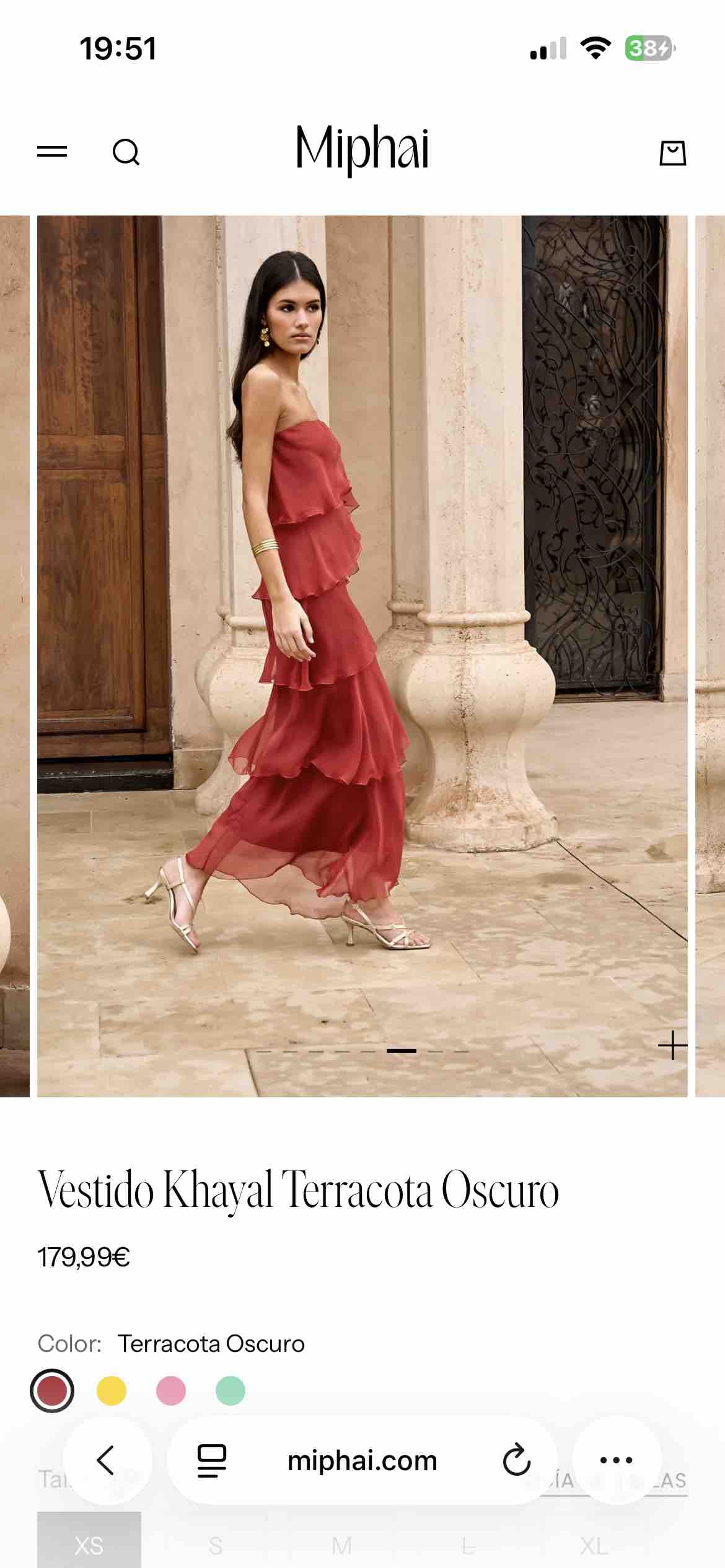 Vestido Miphai — foto 1 de 3