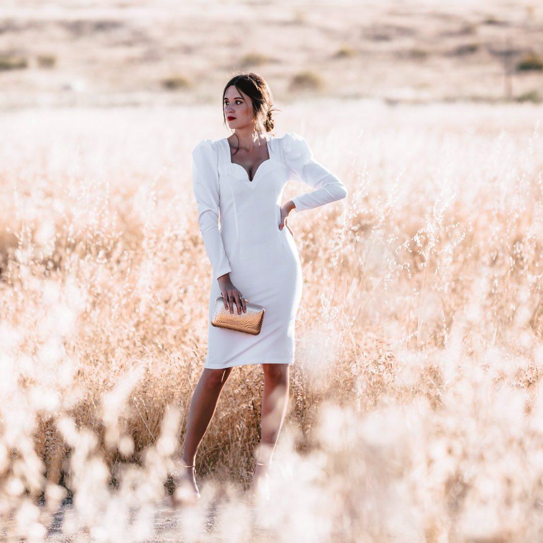 vestido blanco Montaña Gironda — foto 2 de 2