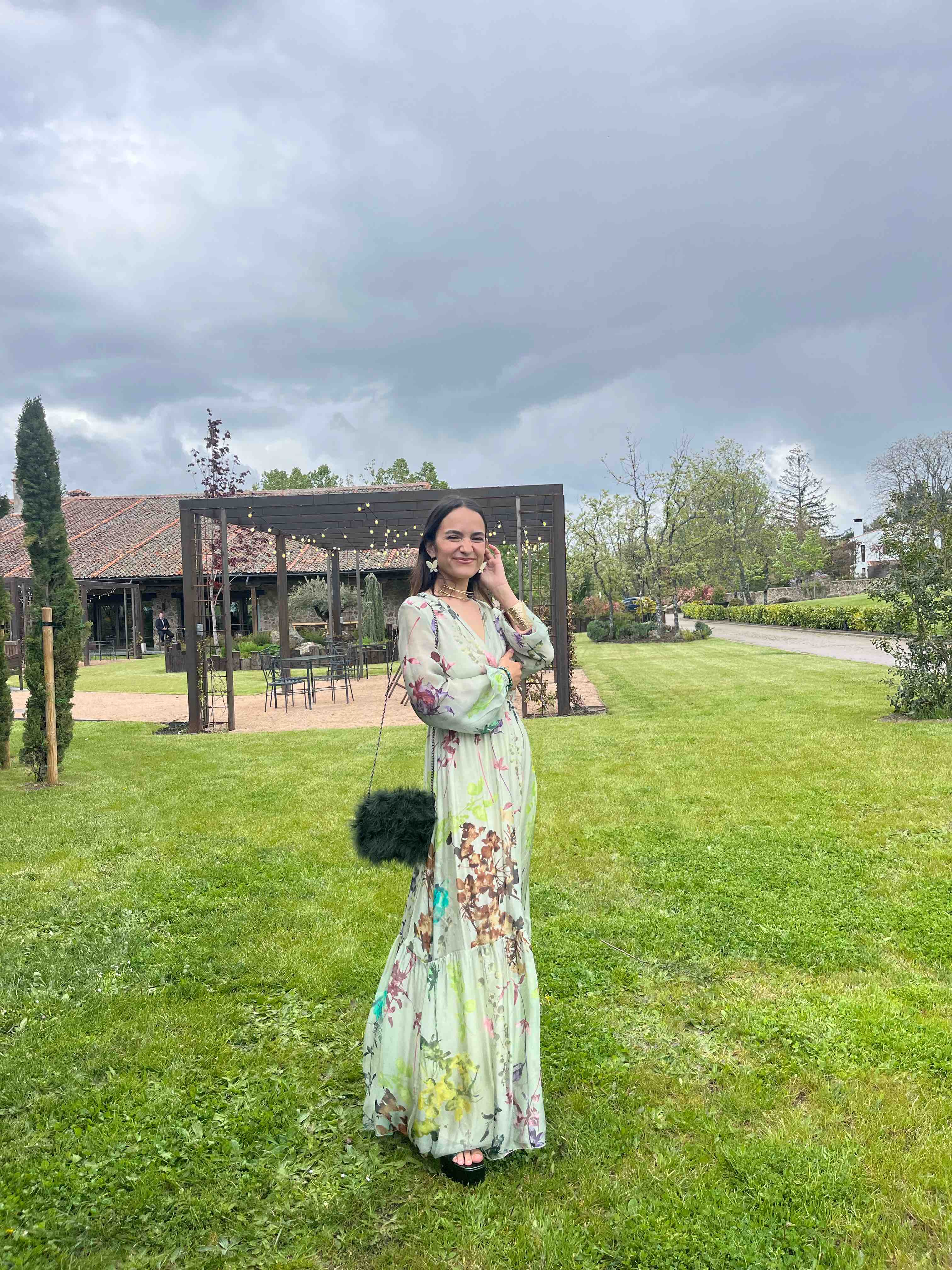Vestido seda flores Dixie — foto 1 de 3