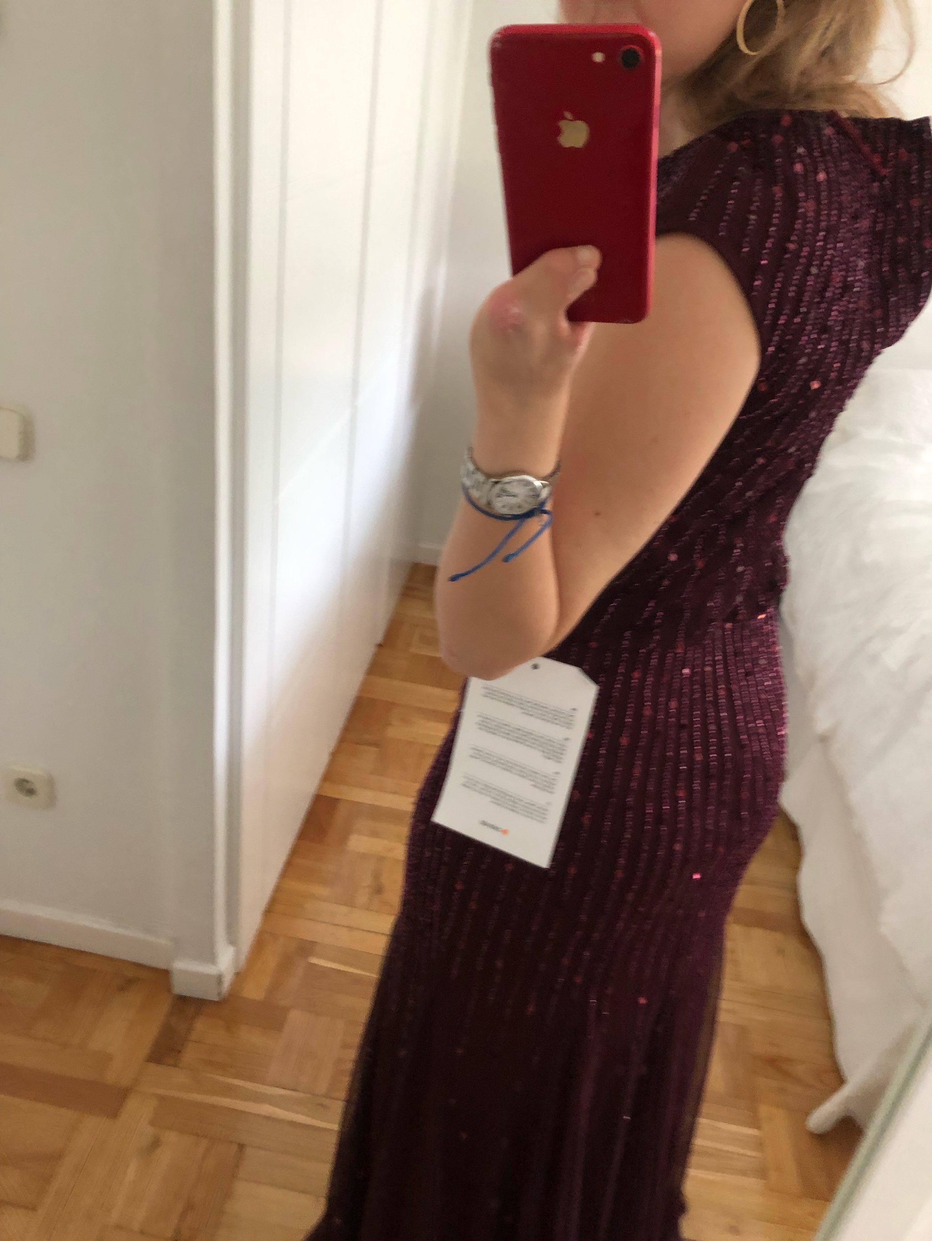 vestido de noche lace and beads — foto 2 de 4